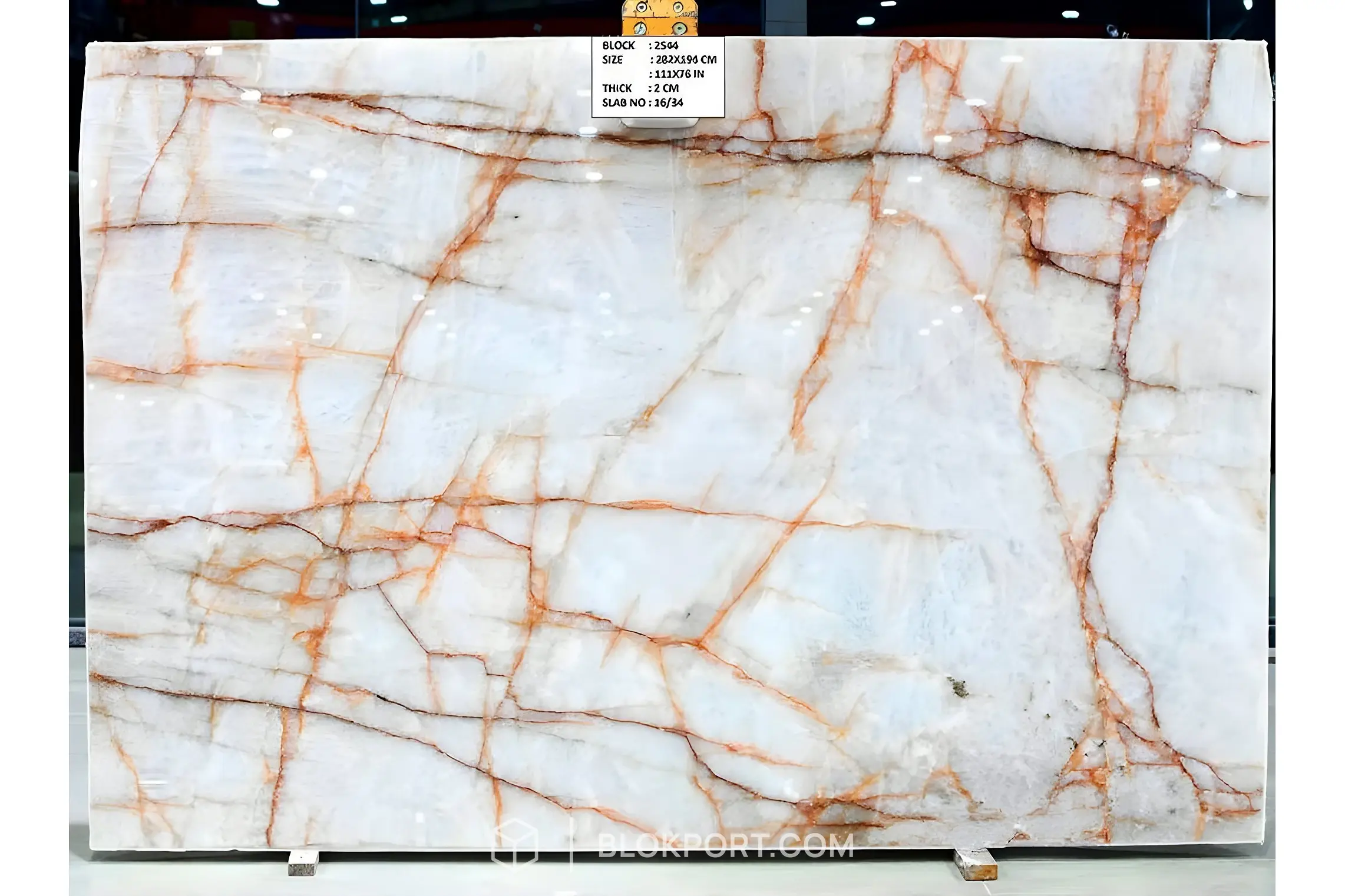 Crystallo Roso Polished Quartzite