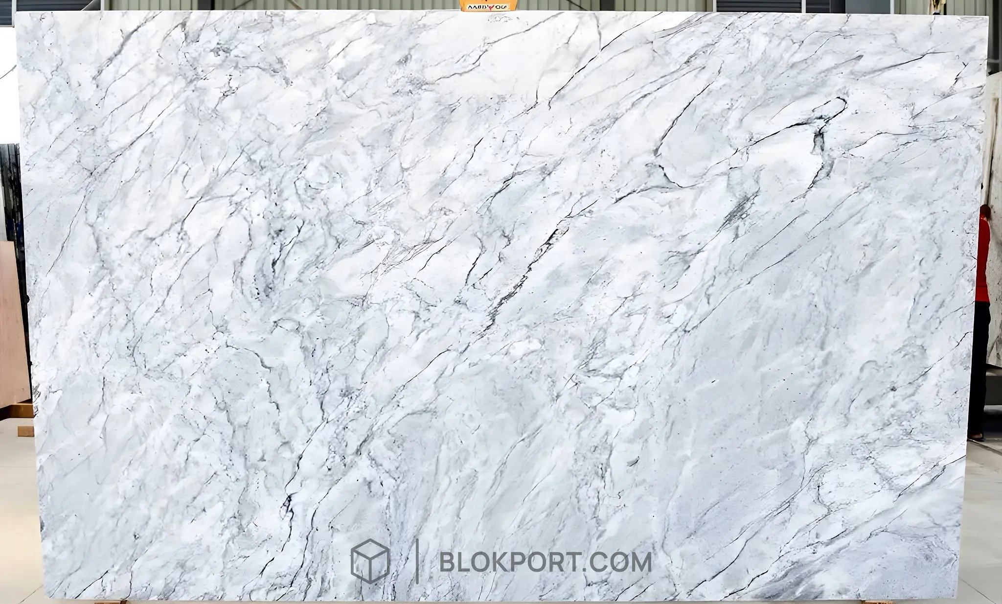 Snowflake White ملمع الرخام, الصورة 1 من 2