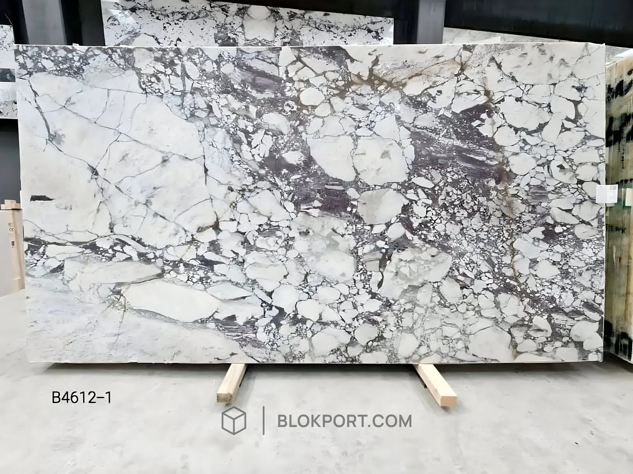 Calacatta Viola Geschliffen Marmor, Foto 1 von 9