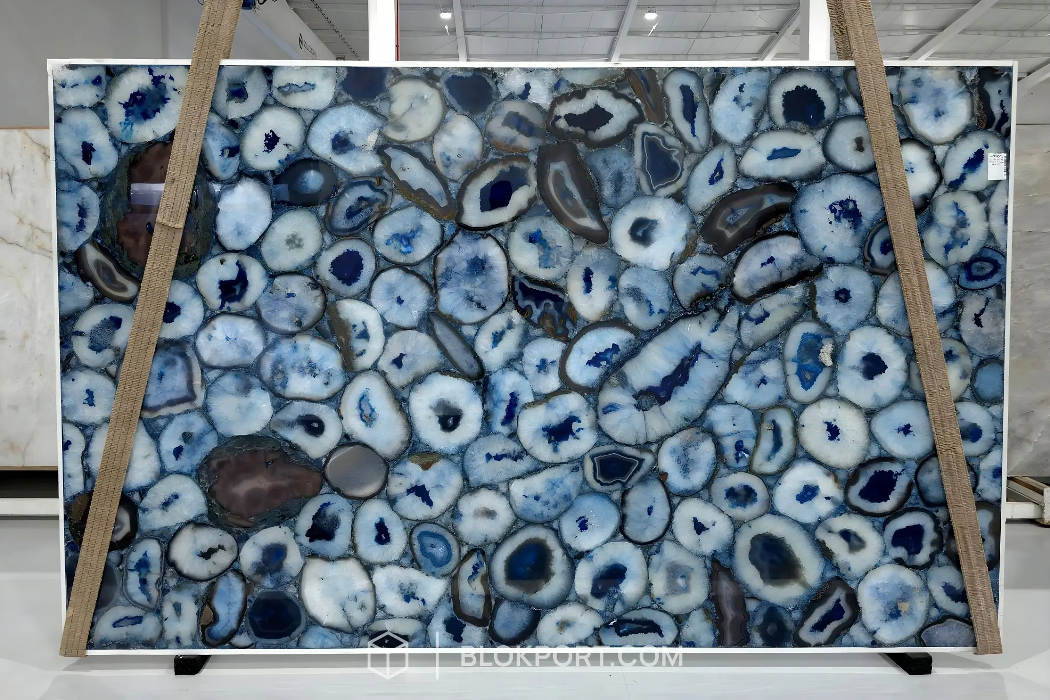 Agata Blue Polished Agate