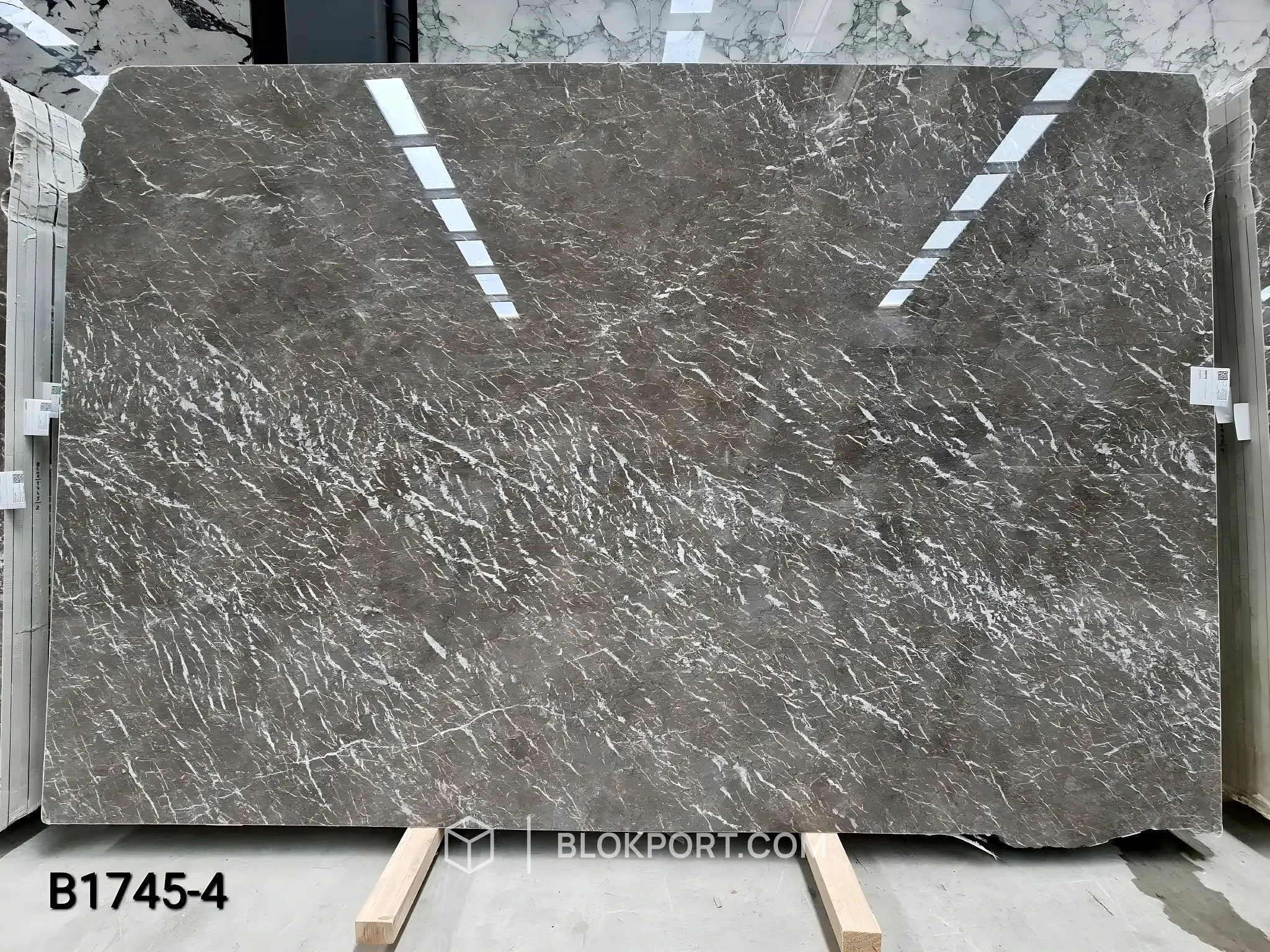 New Cyprus Grey Poli Marbre, photo 1 sur 2