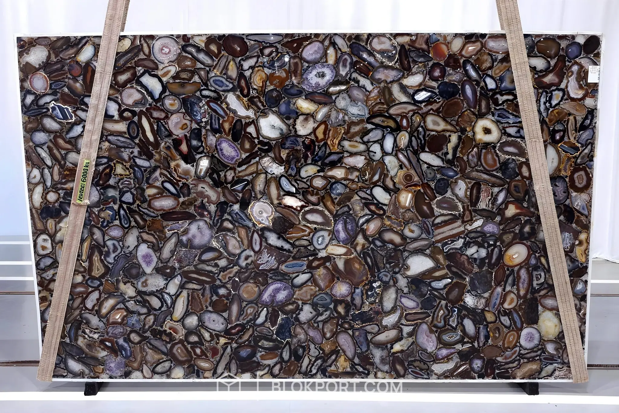 Agata Brown Polished Agate