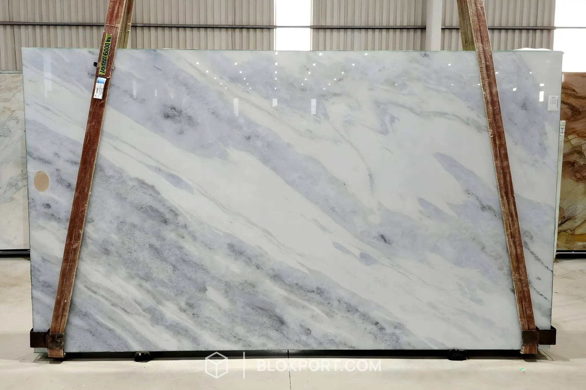 Bianco Impala Polished Marble