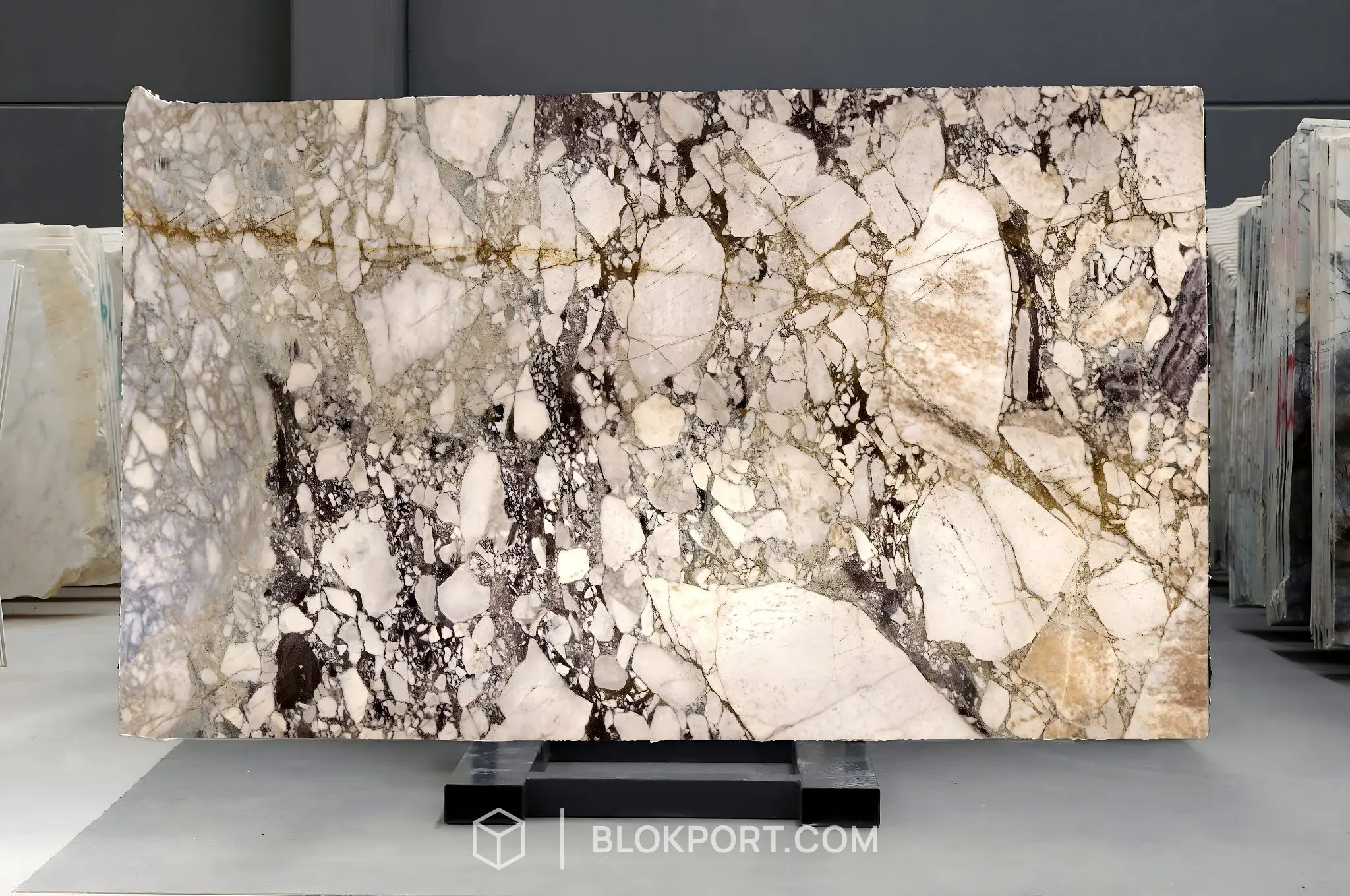 Calacatta Viola Honed Marble, photo 1 of 1