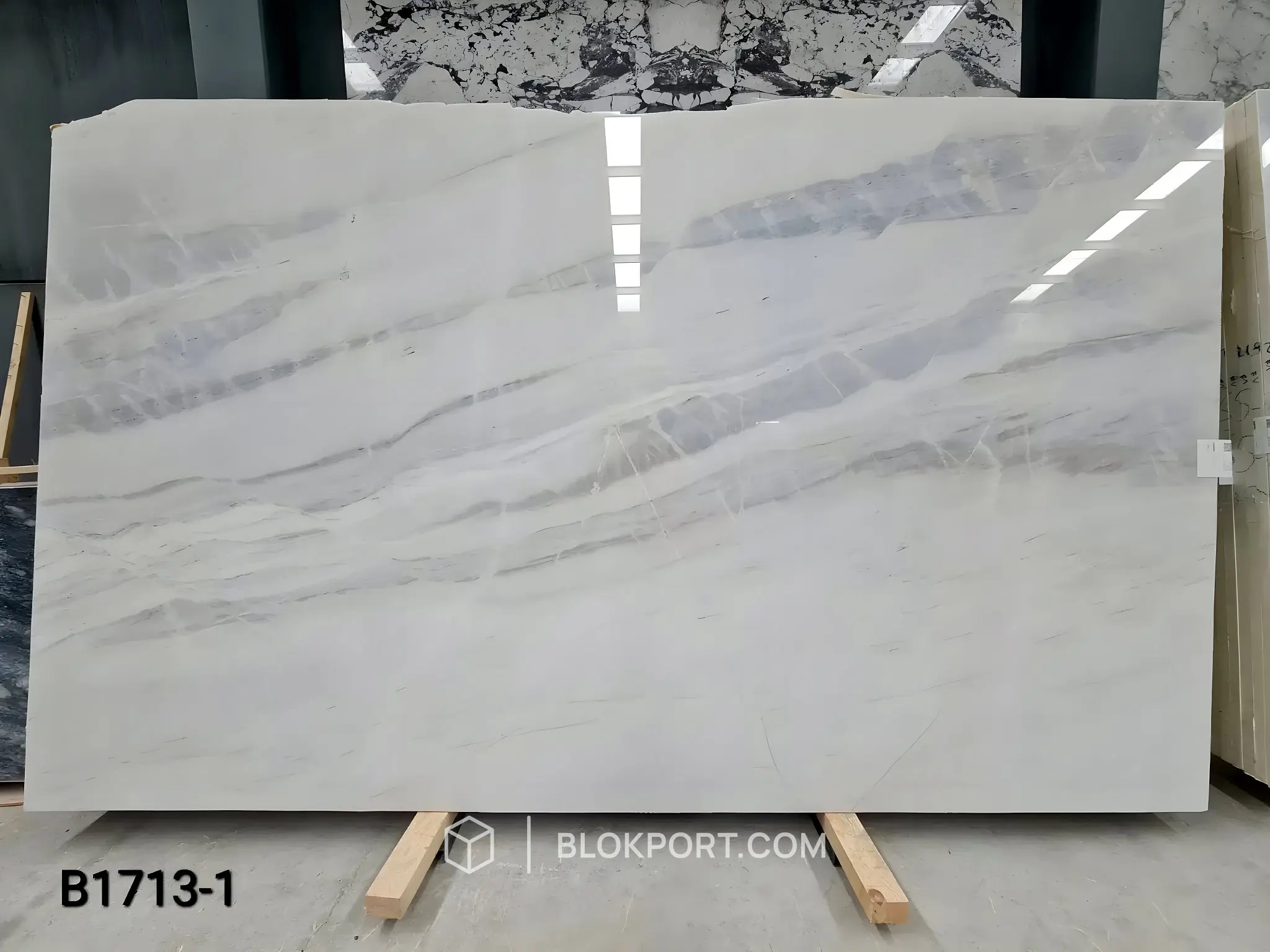 Bianco Allegro Lucidato Marmo, foto 1 di 5