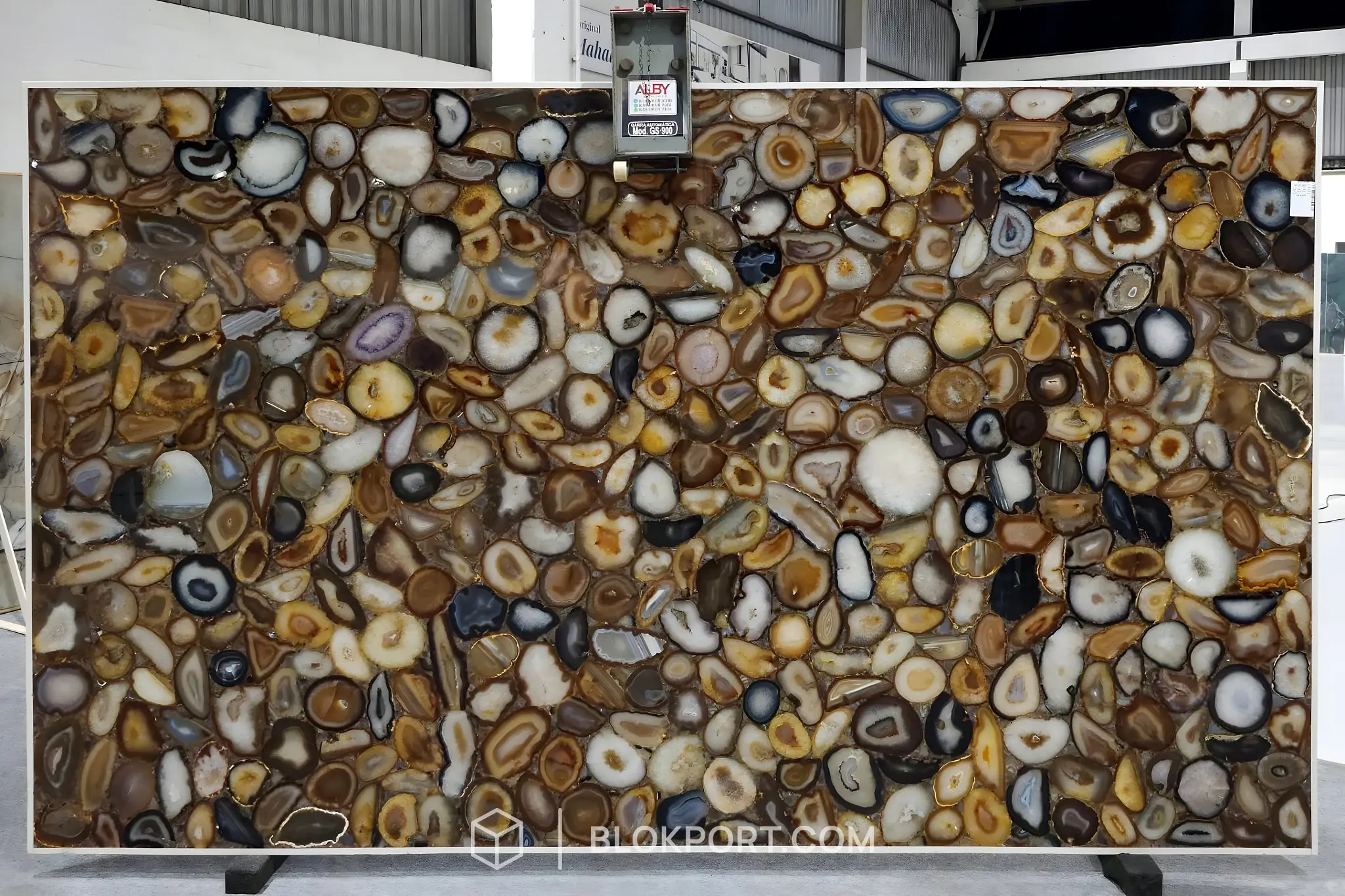 Agata Brown Polished Agate