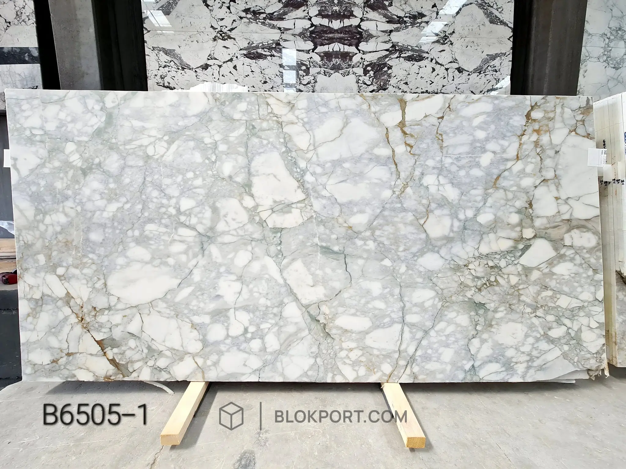 Calacatta Green Honlanmış Mermer, 1 numaralı fotoğraf, 8 adet