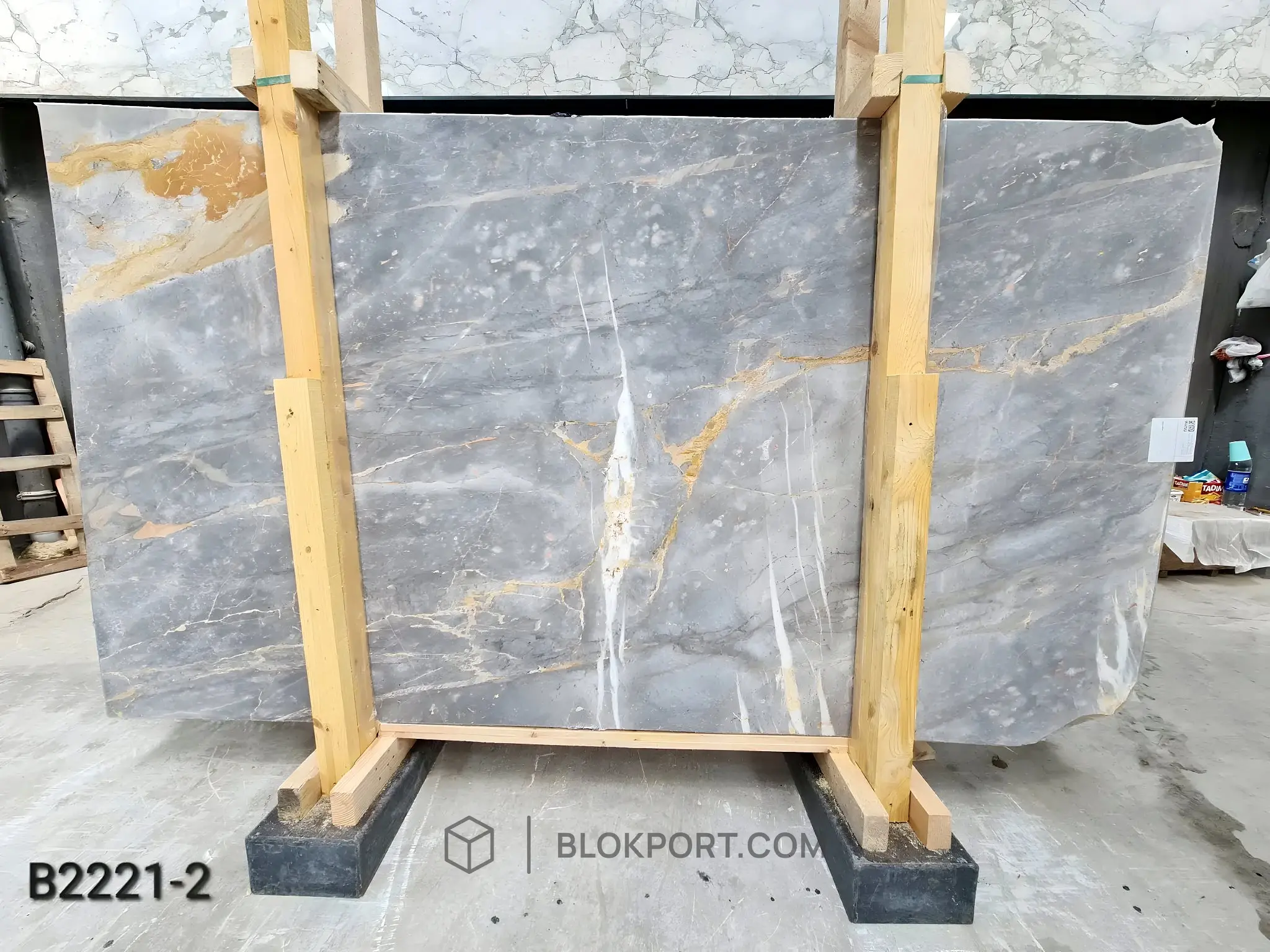 Baran Grey Levigato Marmo, foto 1 di 2