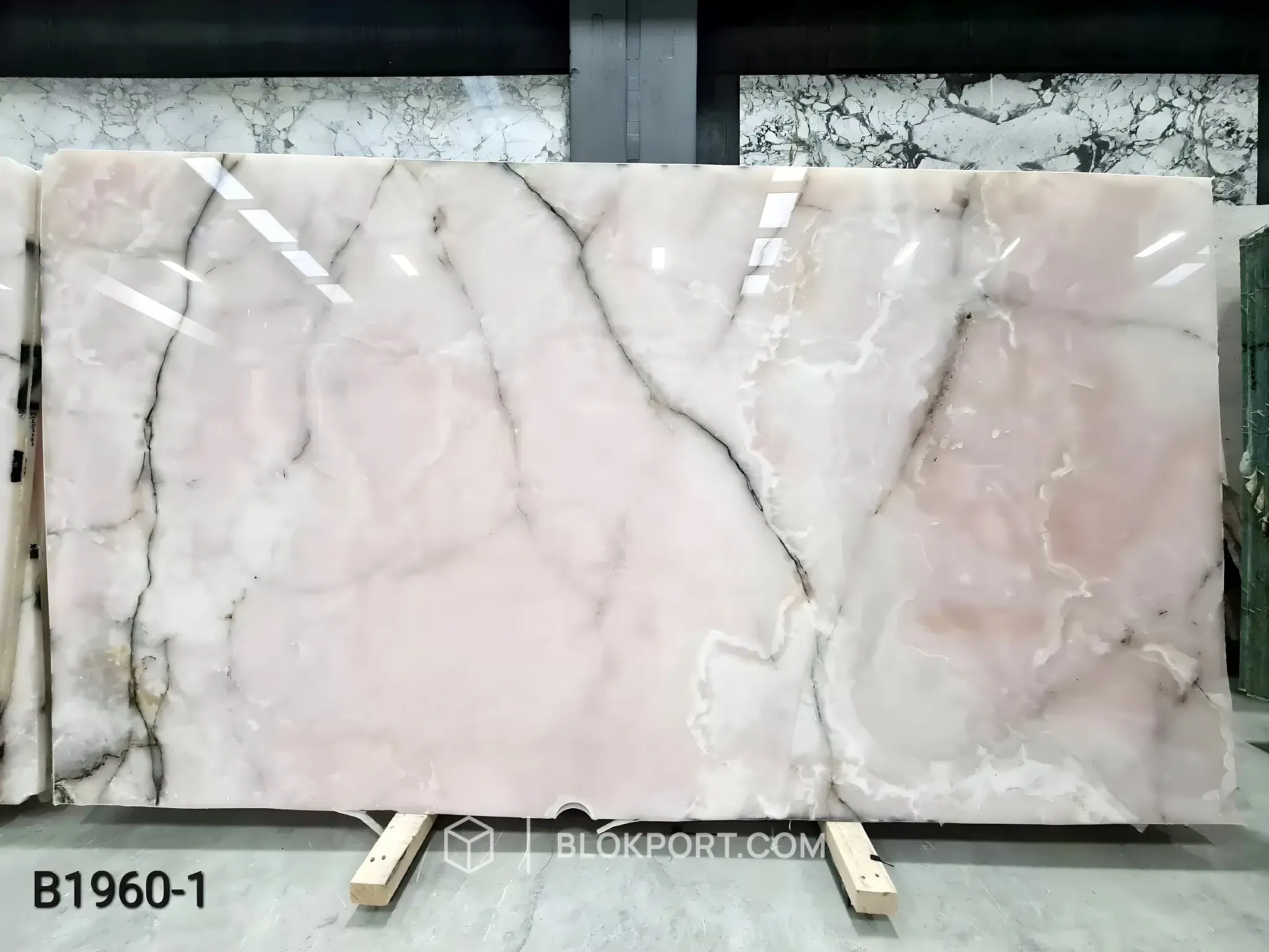 Pink Onyx Gepolijst, foto 1 van 6