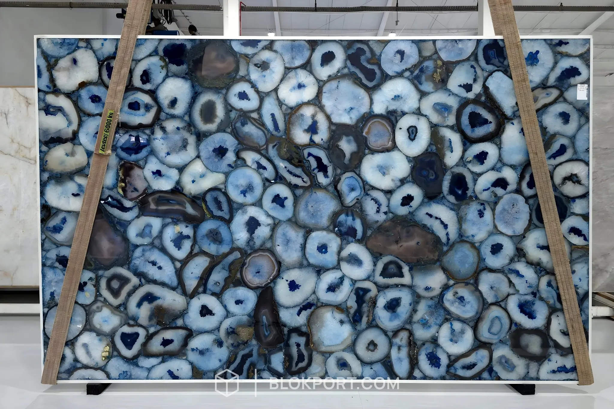 Agata Blue Polished Agate