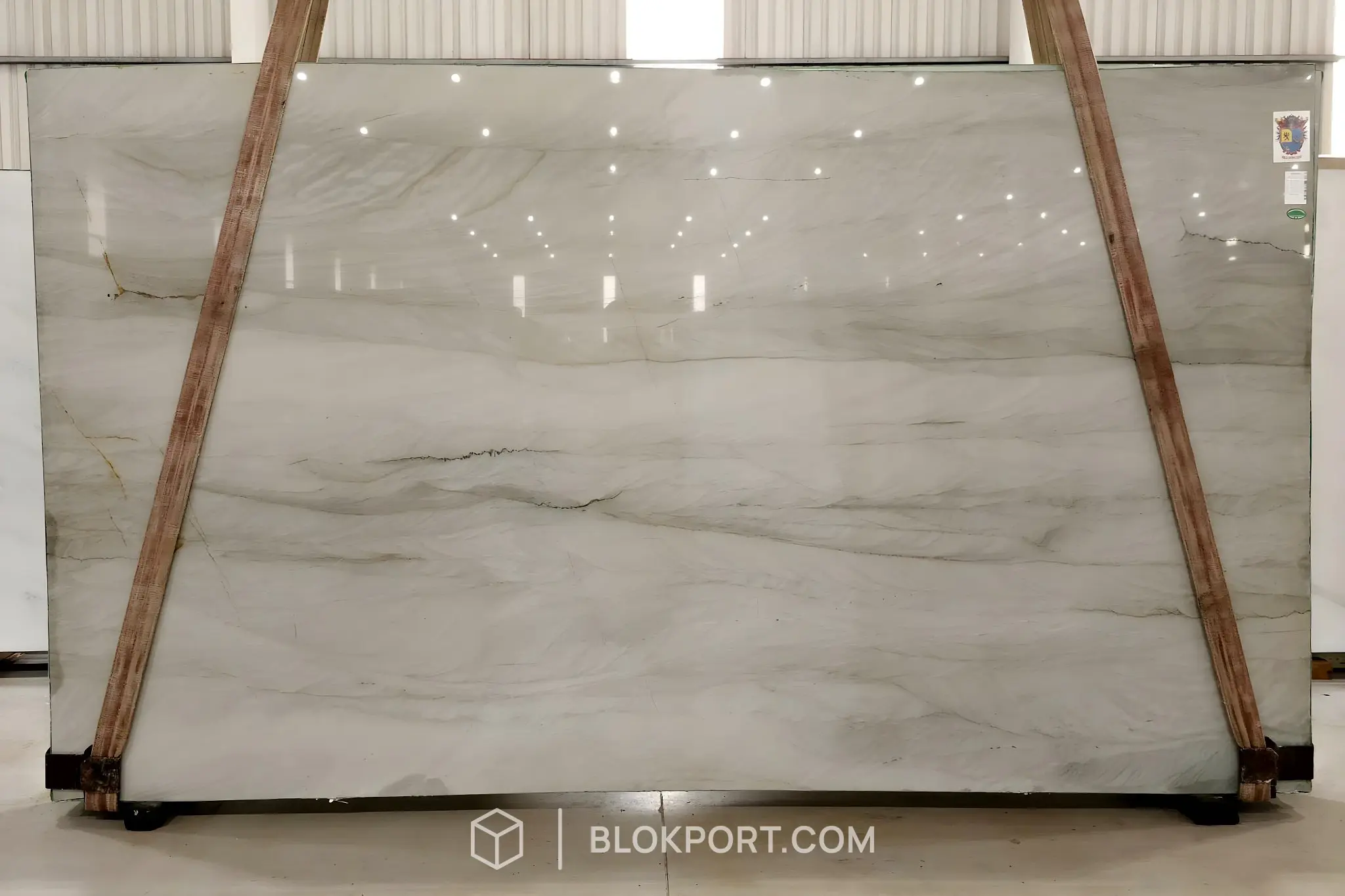 Jade Pearl Poli Quartzite, photo 1 sur 2