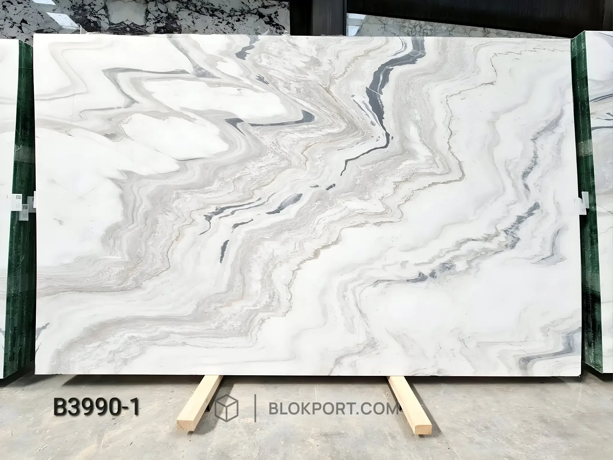 Silver White Geschliffen Marmor, Foto 1 von 7