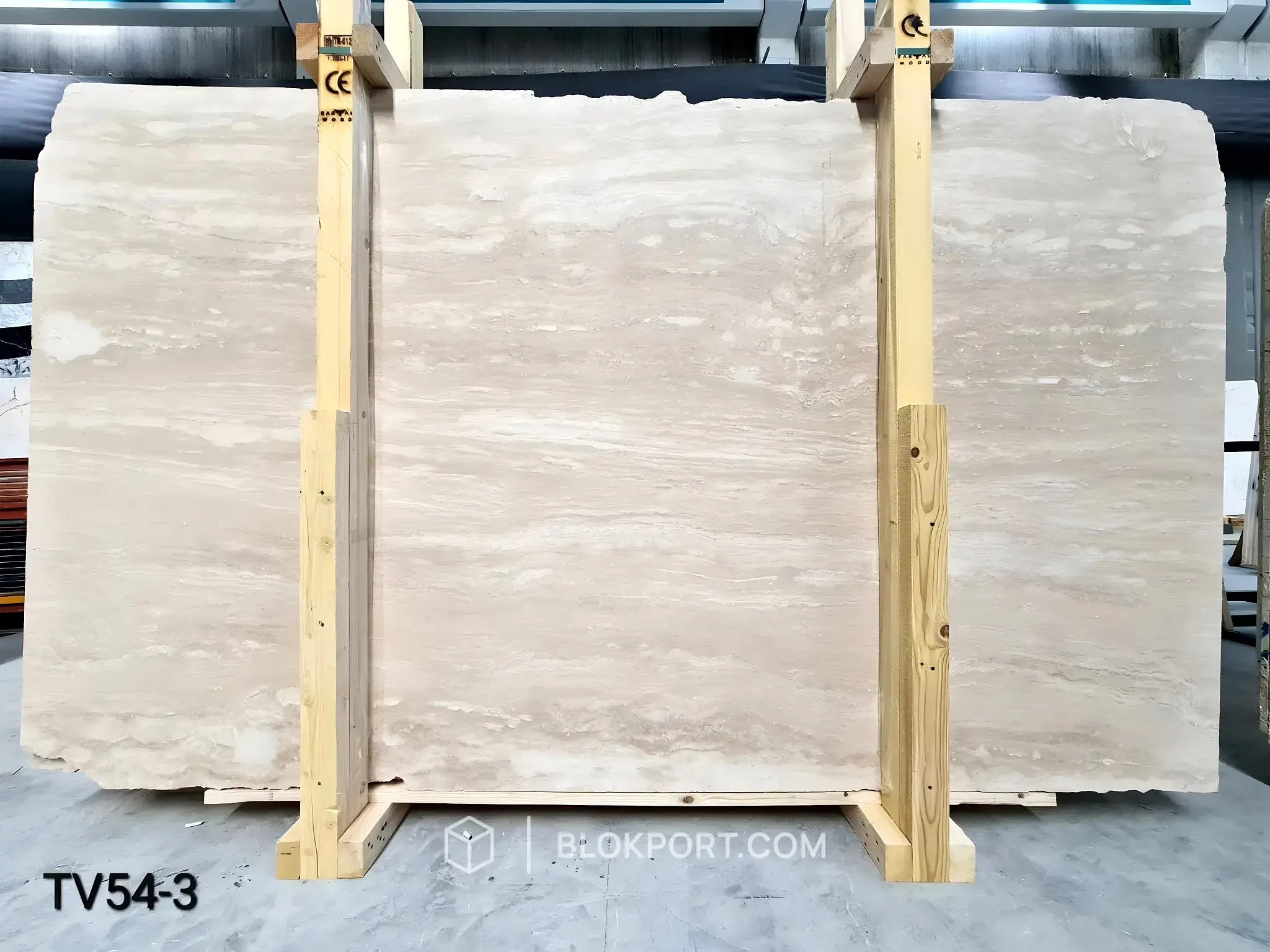 Beige Travertine مصقول مطفي, الصورة 1 من 4