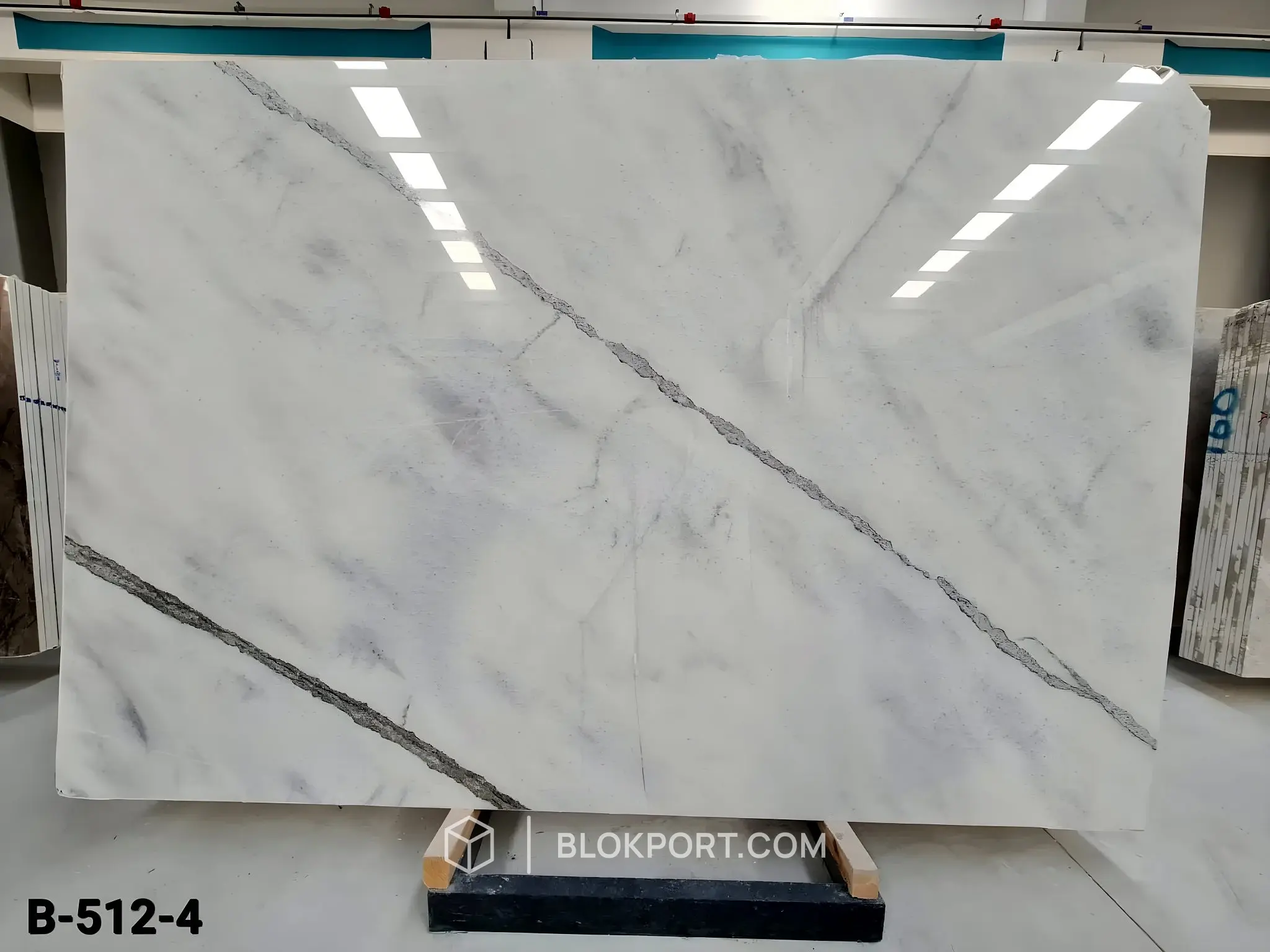 Platinum White Lucidato Marmo, foto 1 di 1