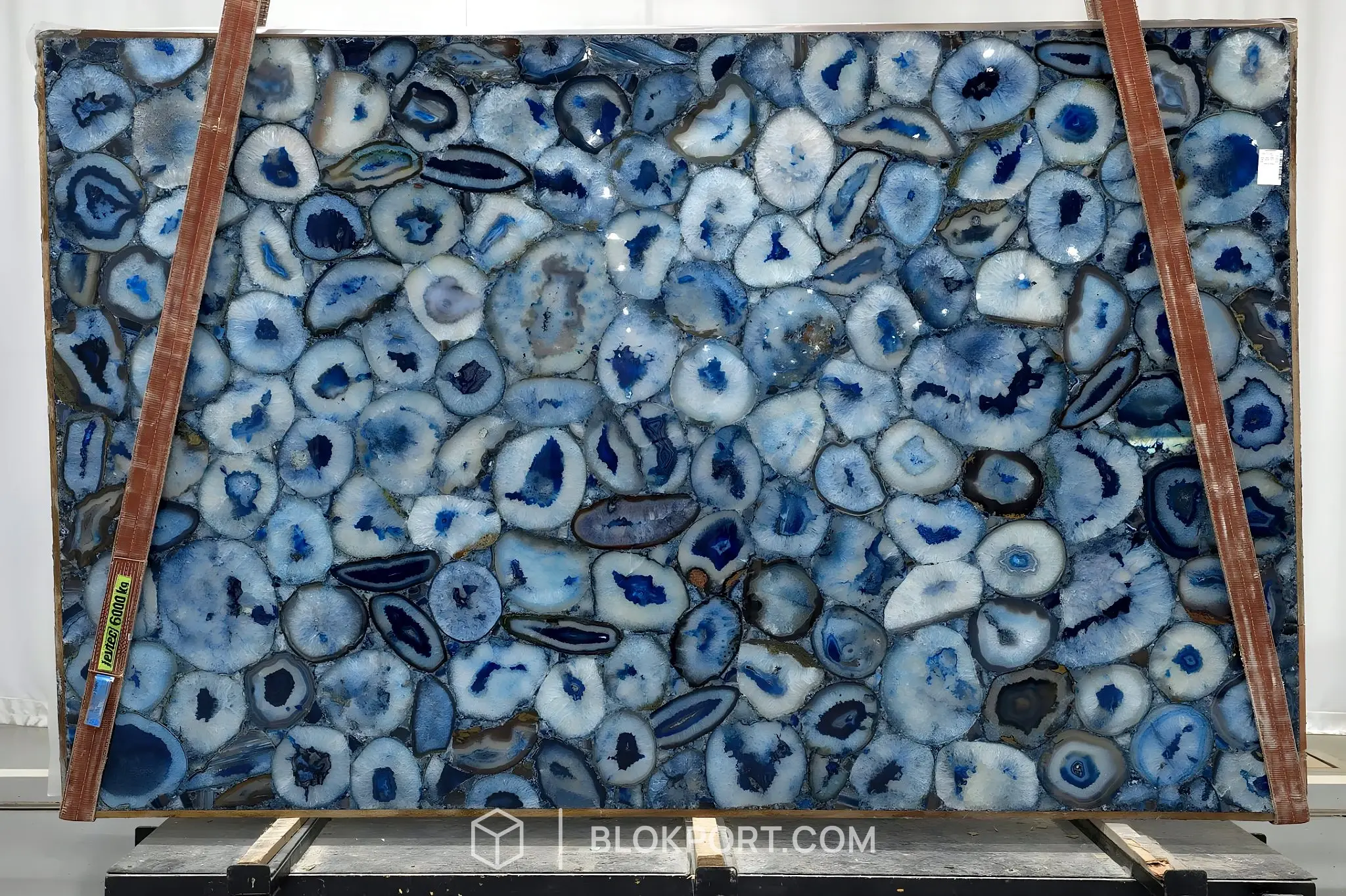 Agata Blue Polished Agate