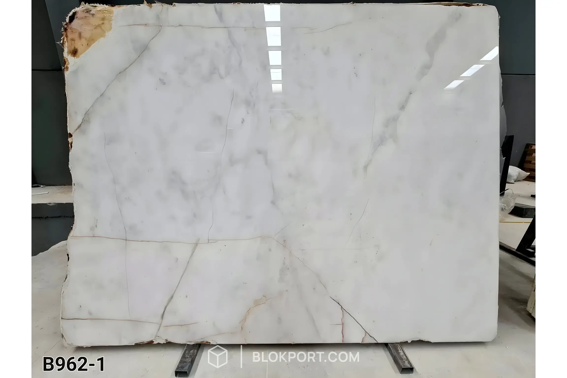 Afyon Sugar White Gepolijst Marmer