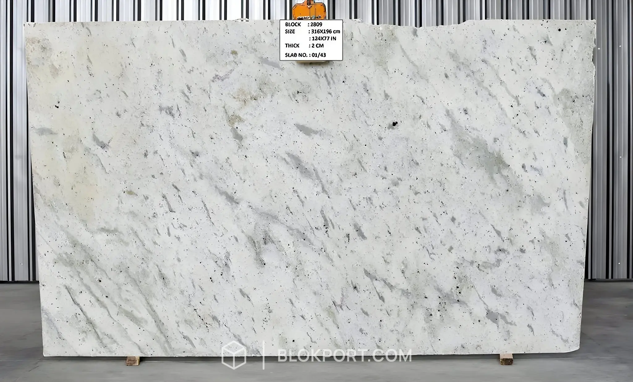 Andromeda White Poliert Granit, Foto 1 von 4