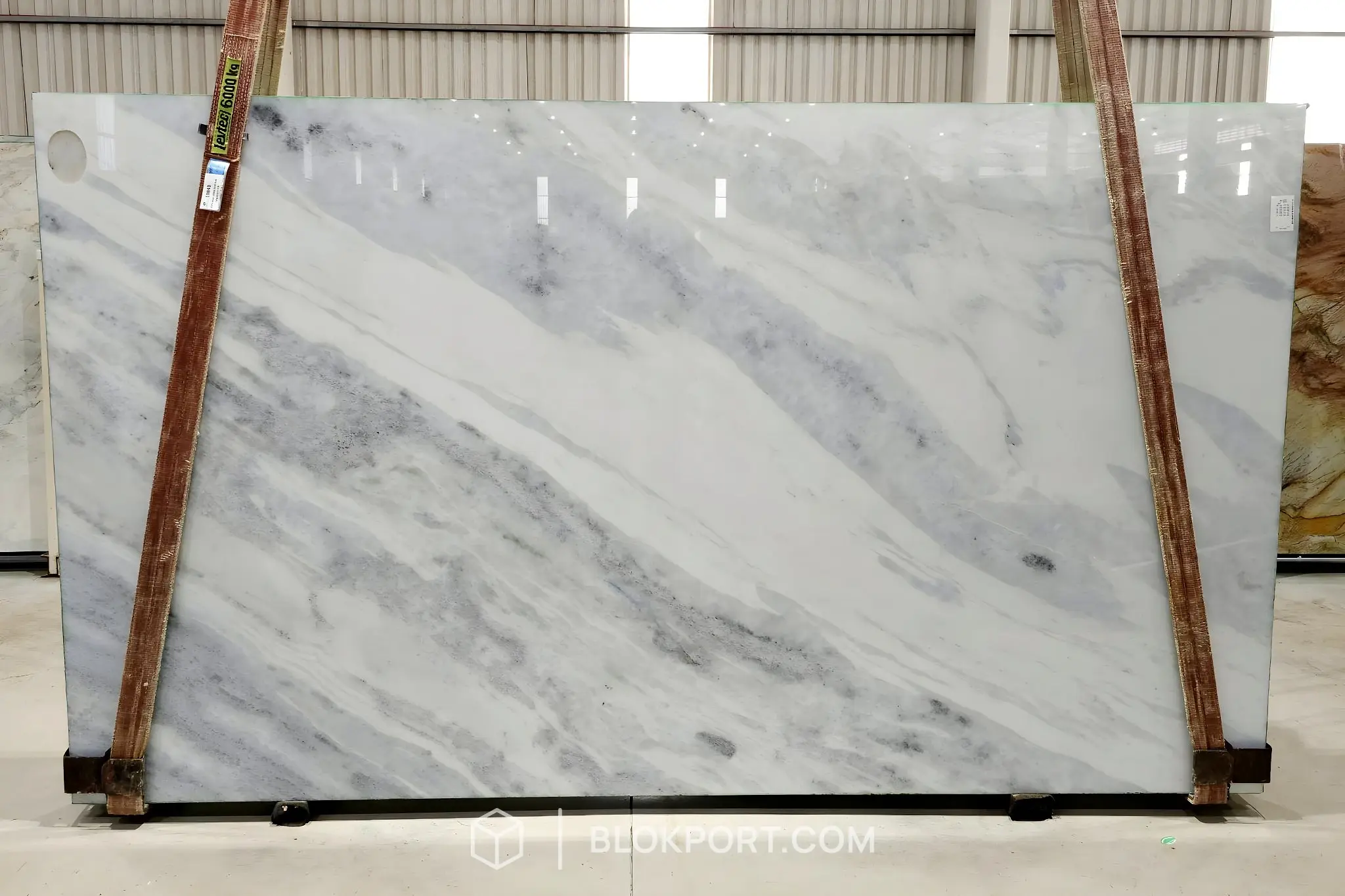 Bianco Impala Polished Marble