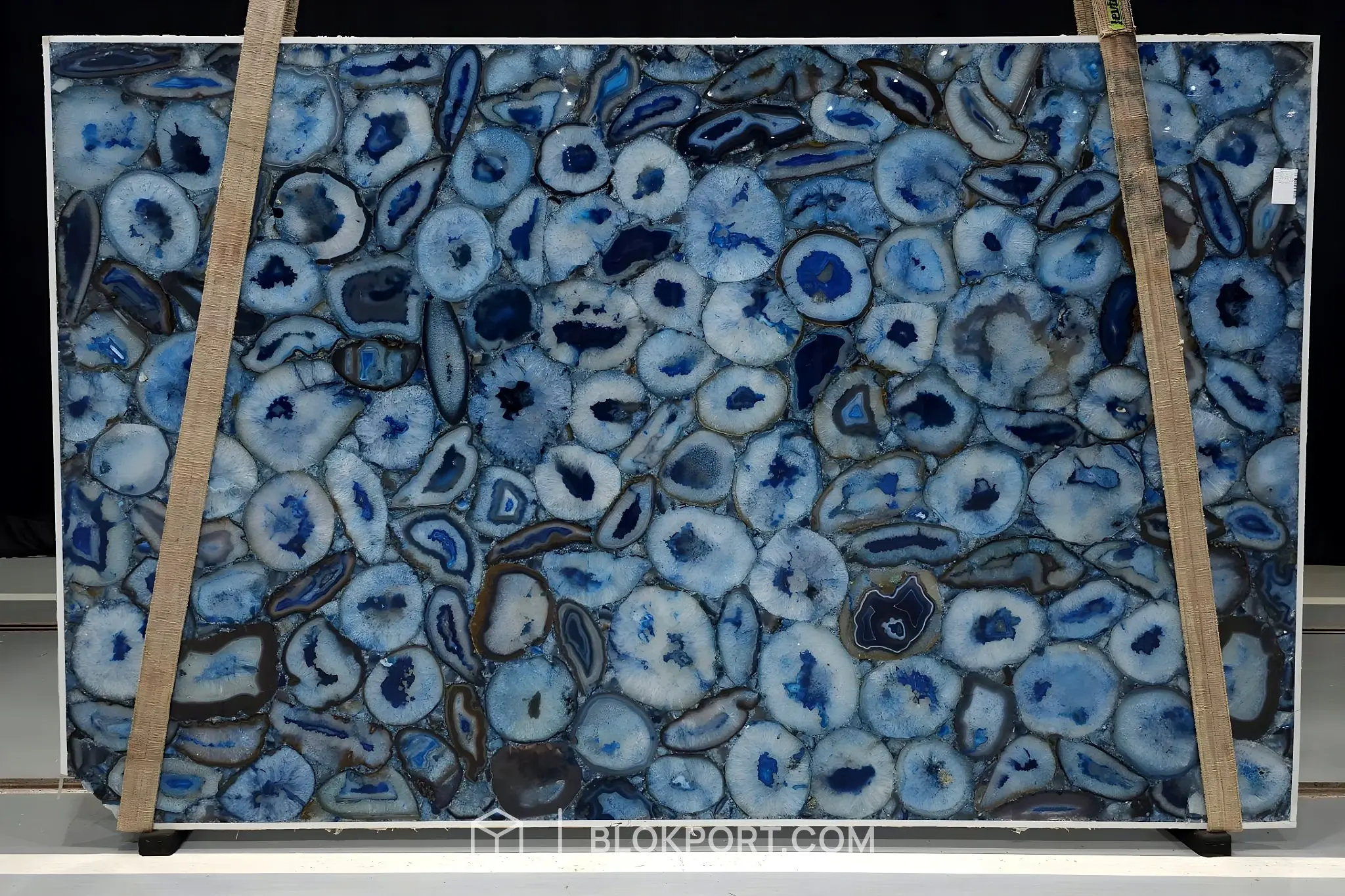 Agata Blue Polished Agate