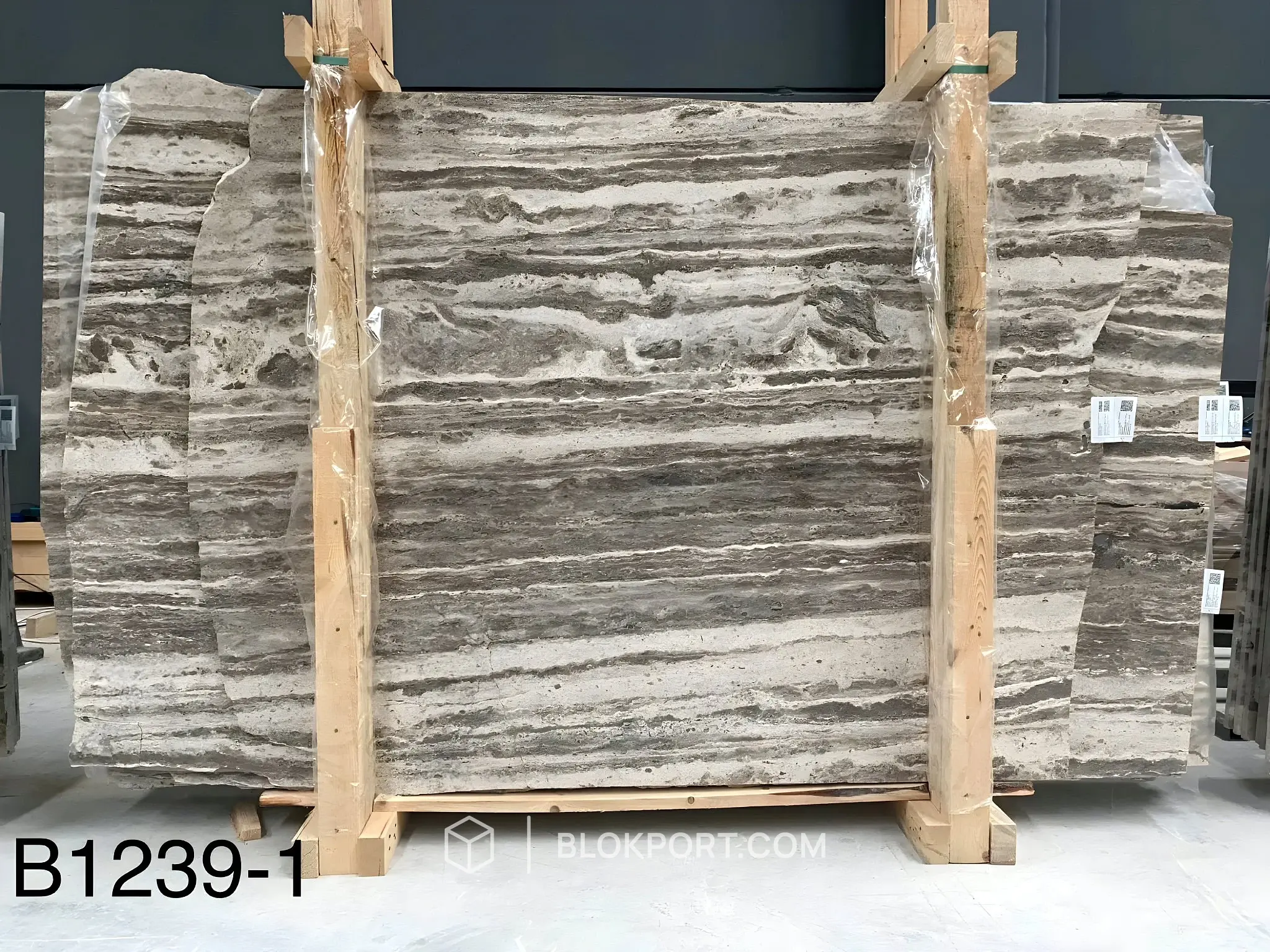 Silver Travertine 抛光, 1 张图片，共 2 张