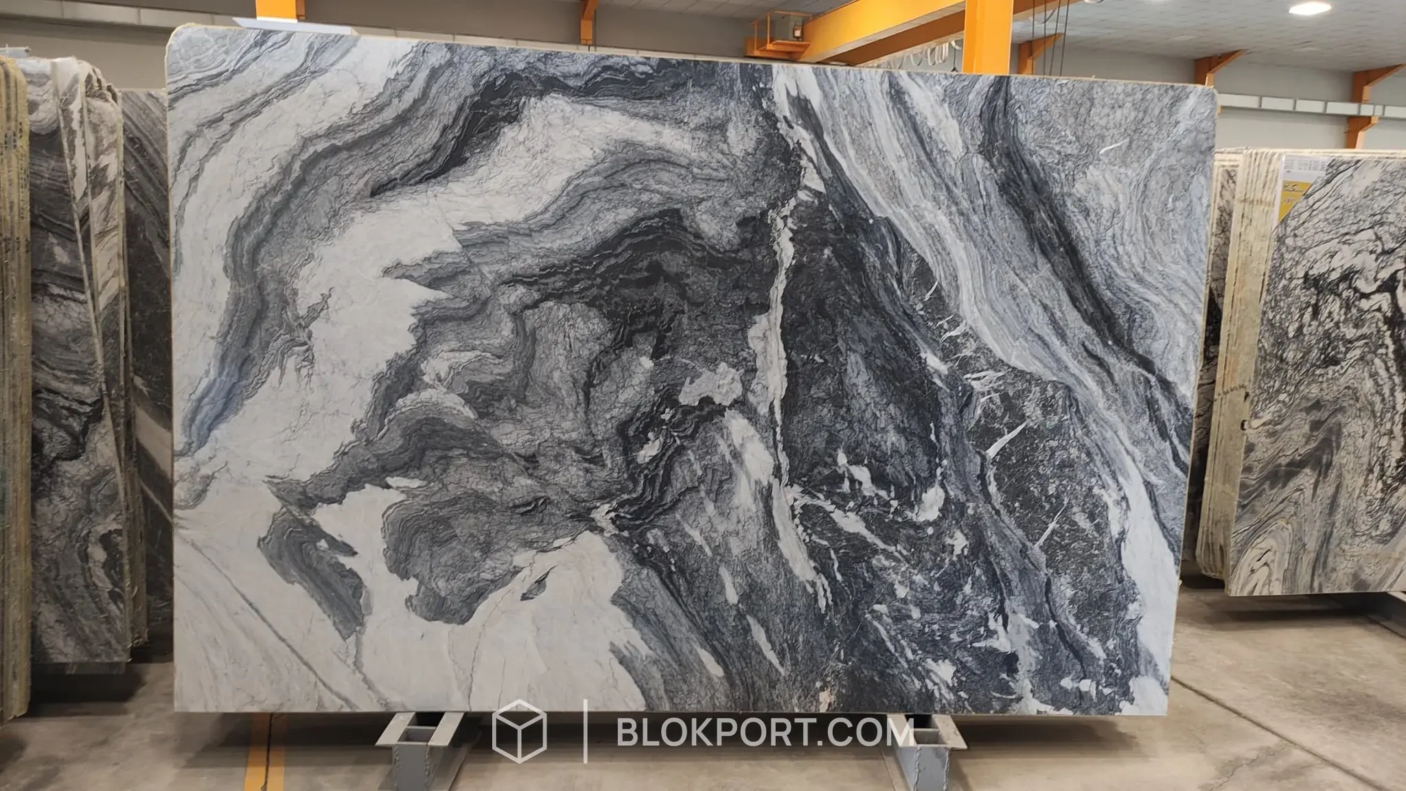 Persian Silver Wave Lucidato Marmo, foto 1 di 3