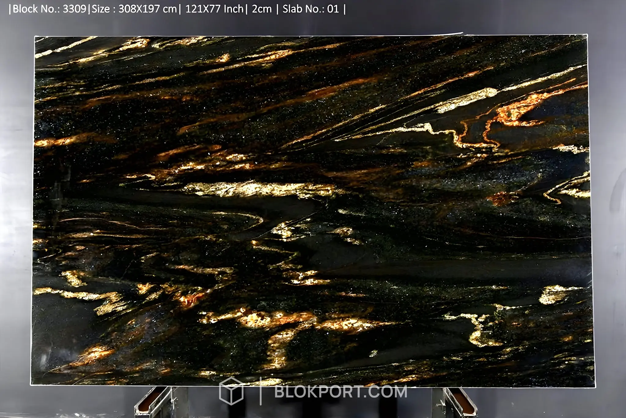 Titanium Gold Poliert Granit, Foto 1 von 8