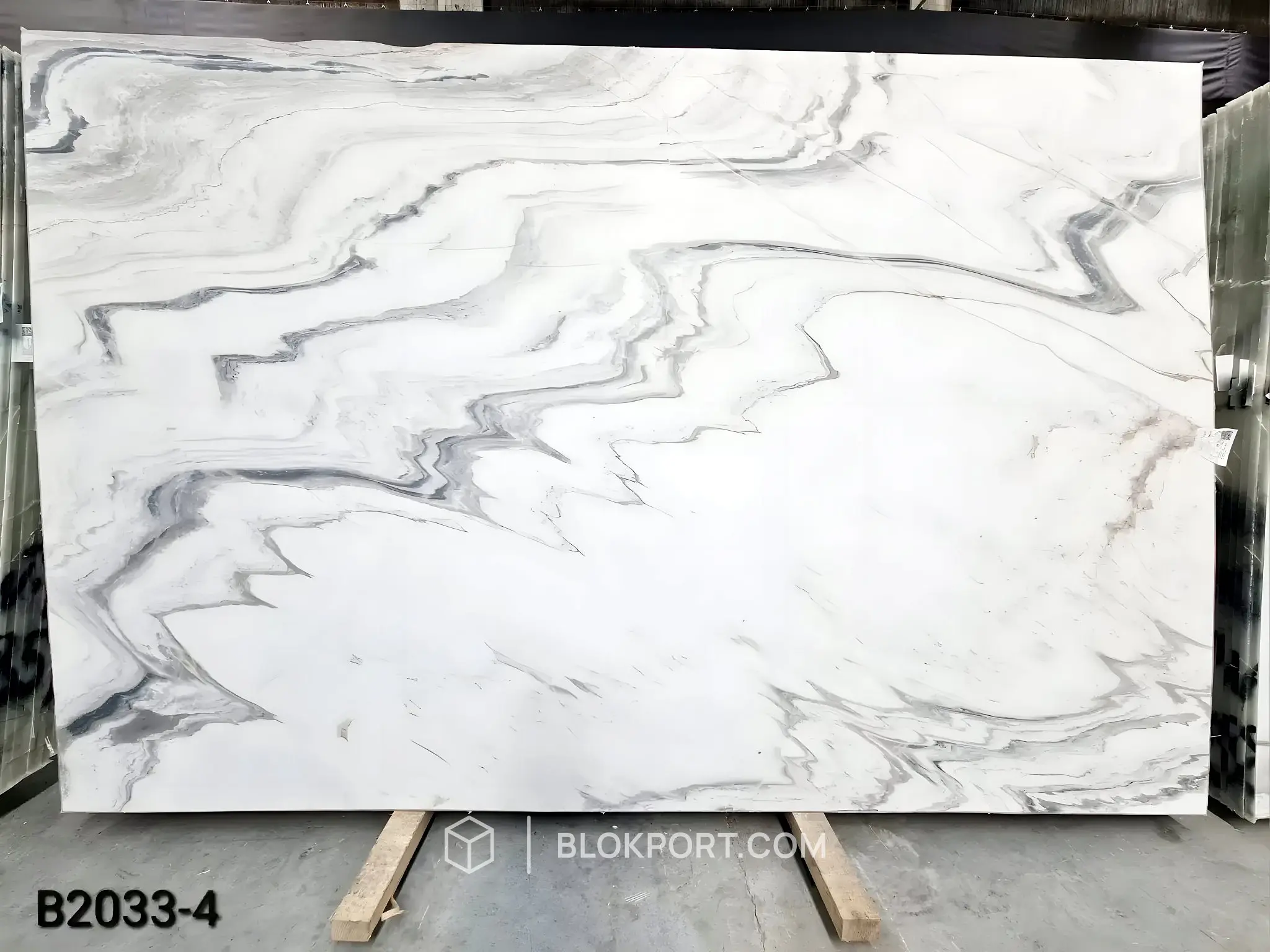 Silver White مصقول مطفي الرخام, الصورة 1 من 7