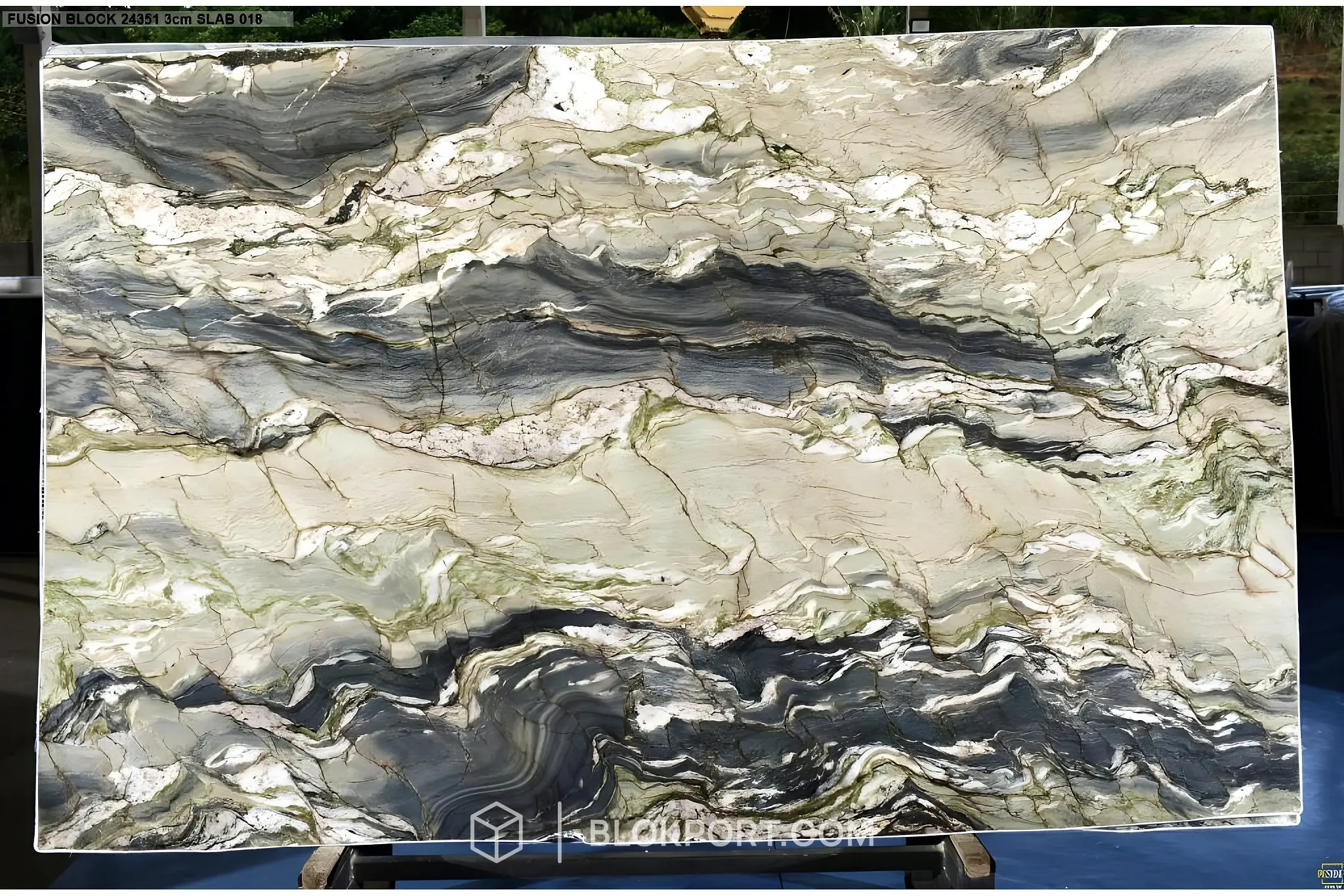 Amarelo Fusion Polished Quartzite