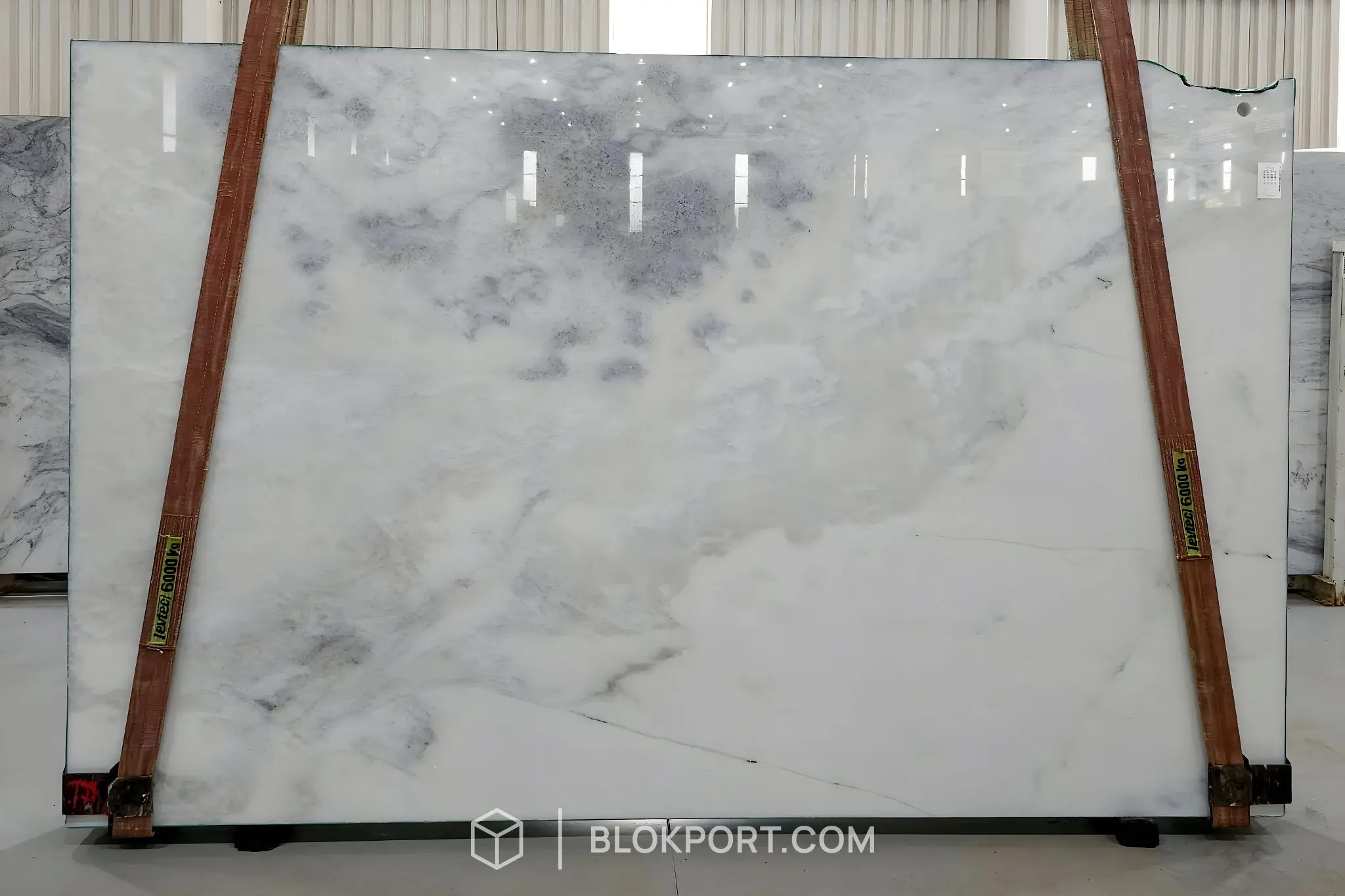 Bianco Impala Polished Marble