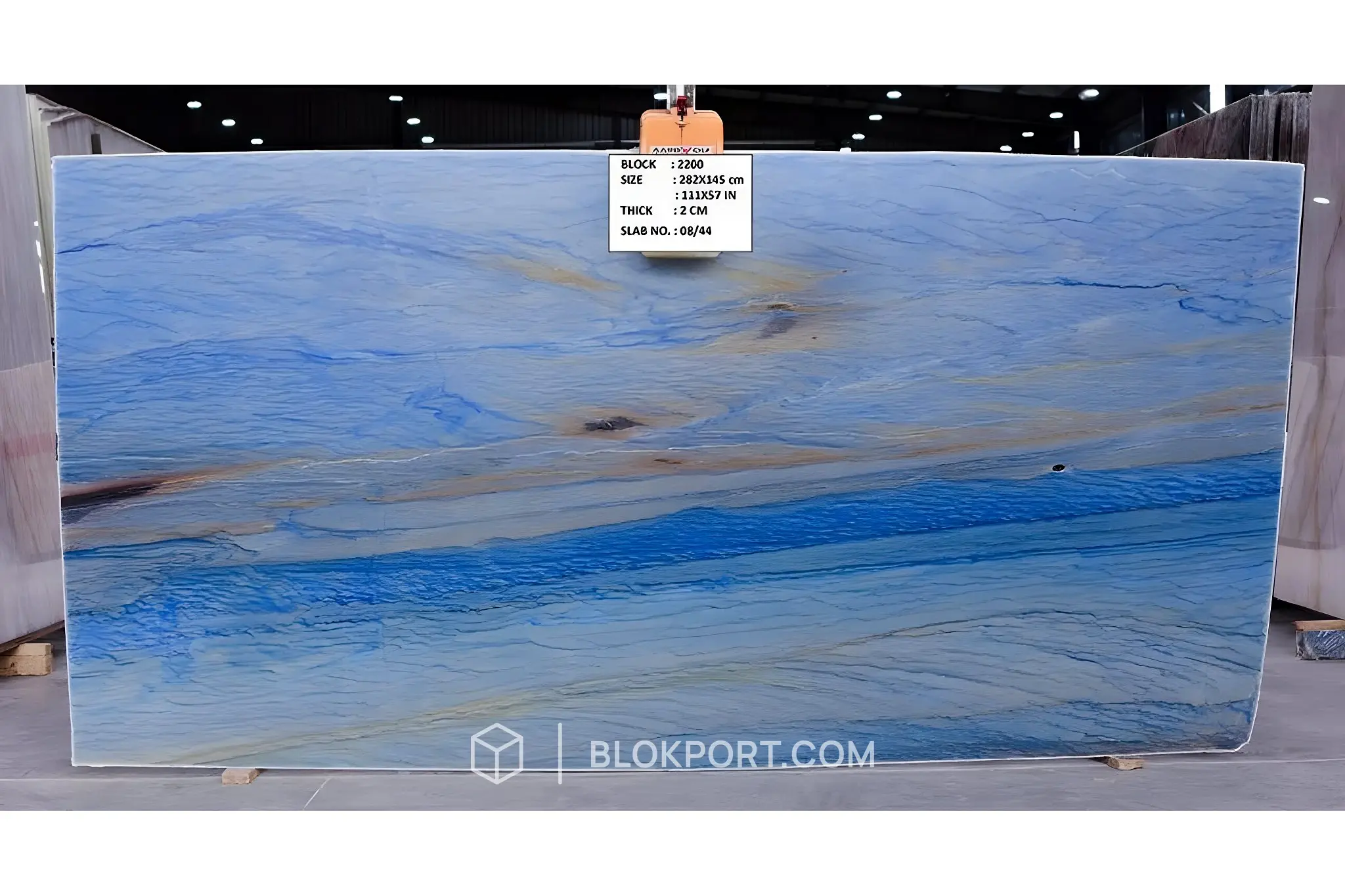 Azul Macaubas Polished Quartzite