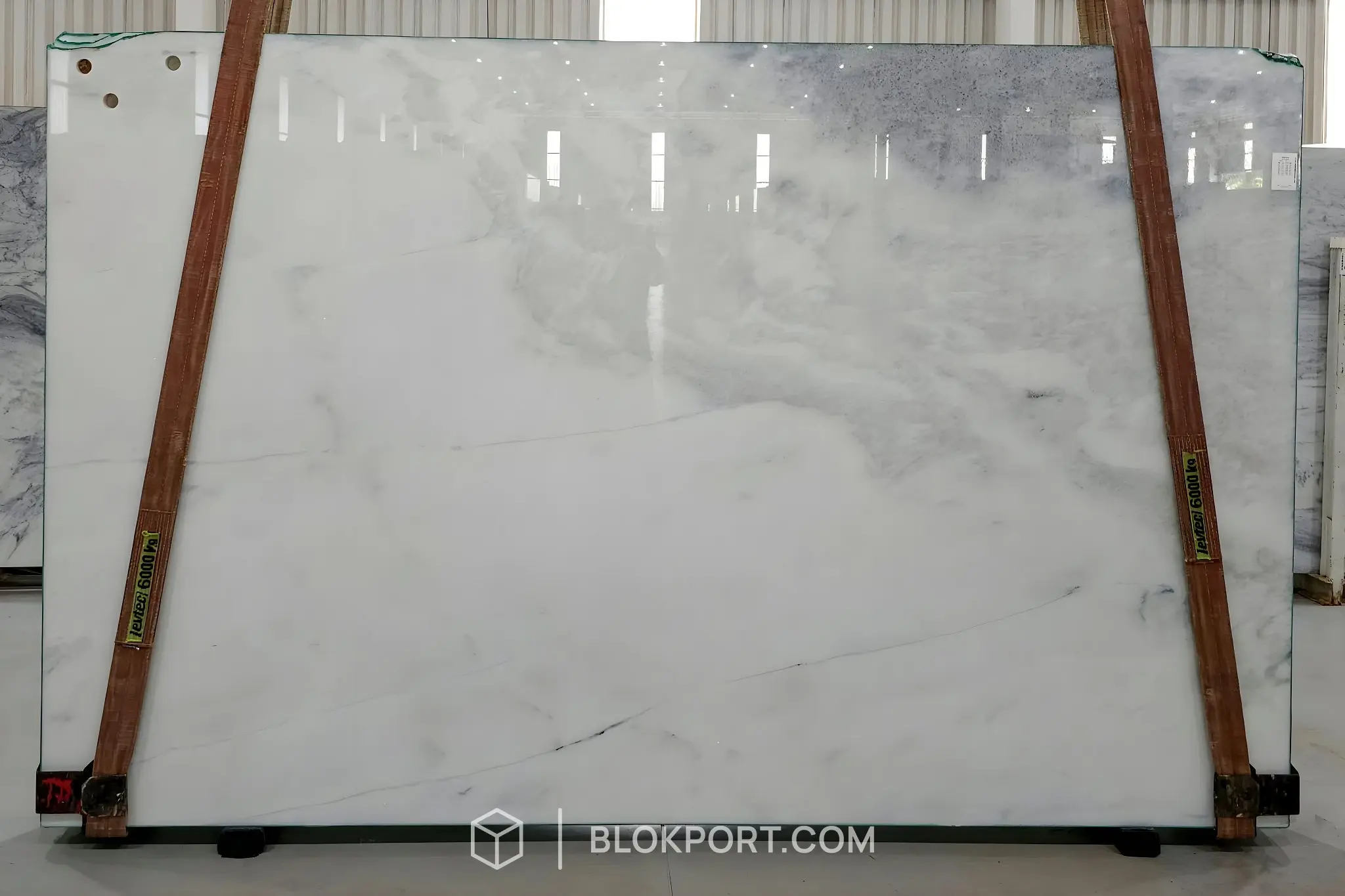 Bianco Impala Polished Marble