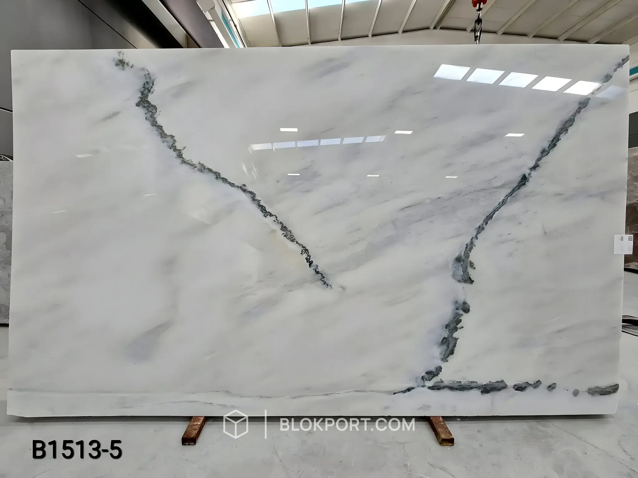 Kemalpasa White Turquoise Lucidato Marmo, foto 1 di 1
