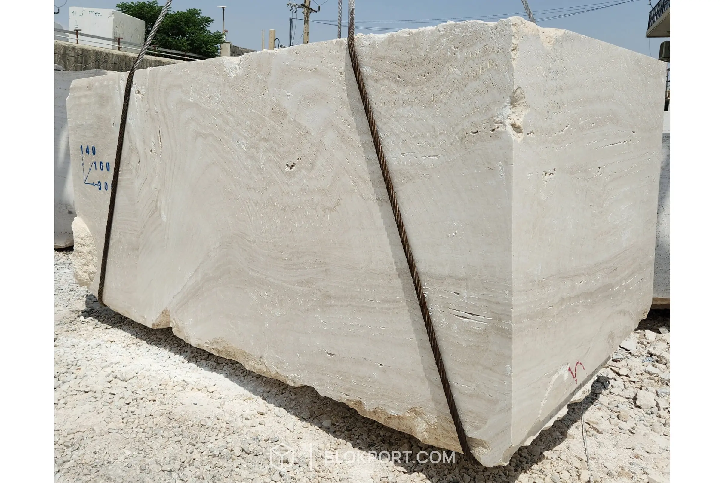 Iran White Travertine