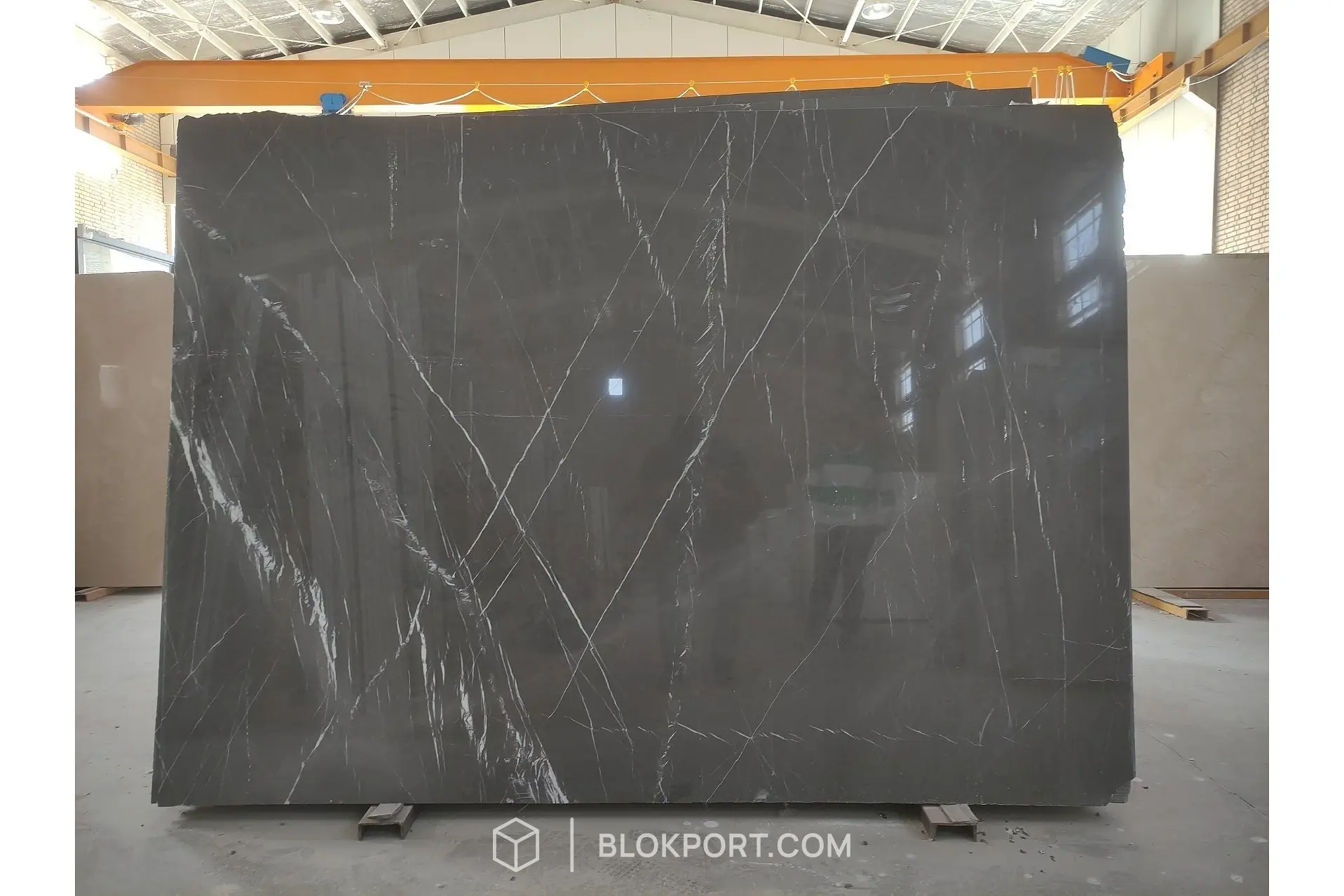 African Black Polished Marble
