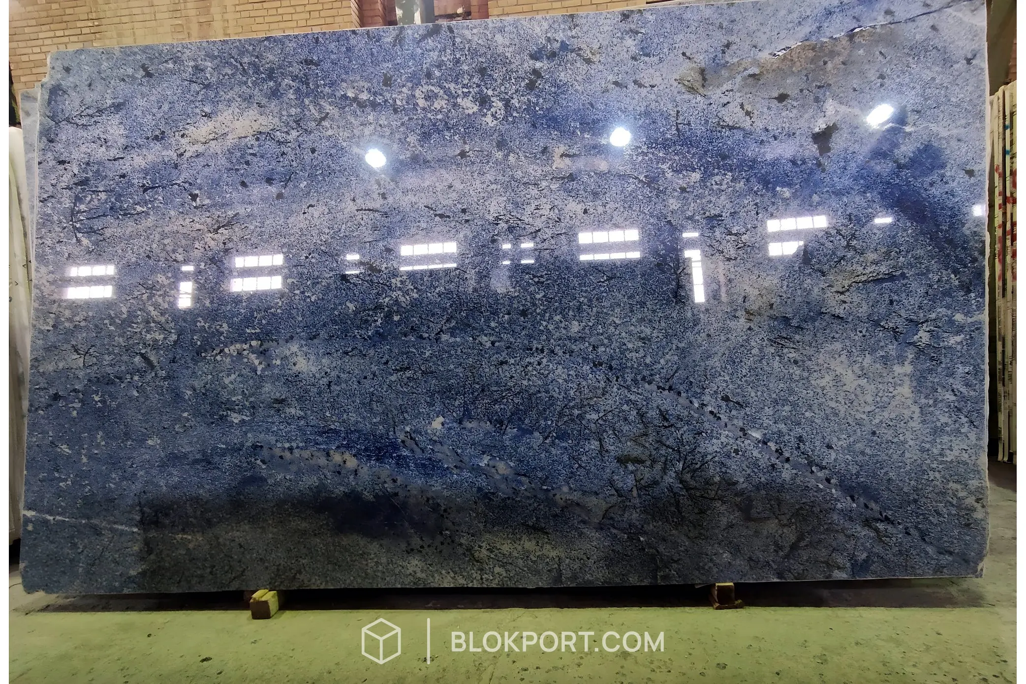 Azul Bahia Blue Polished Granite