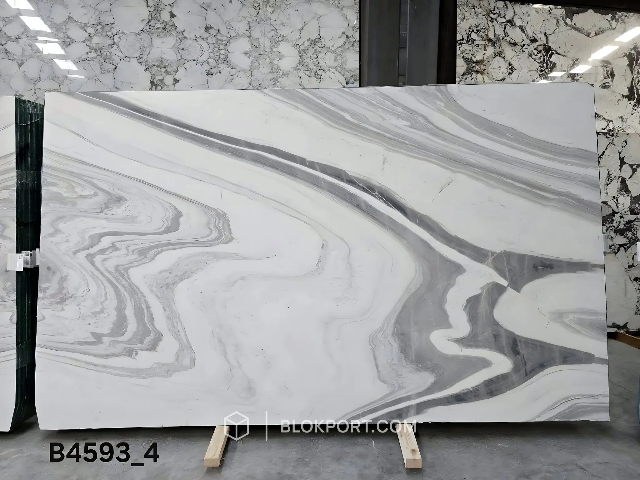 Silver White مصقول مطفي الرخام, الصورة 1 من 3