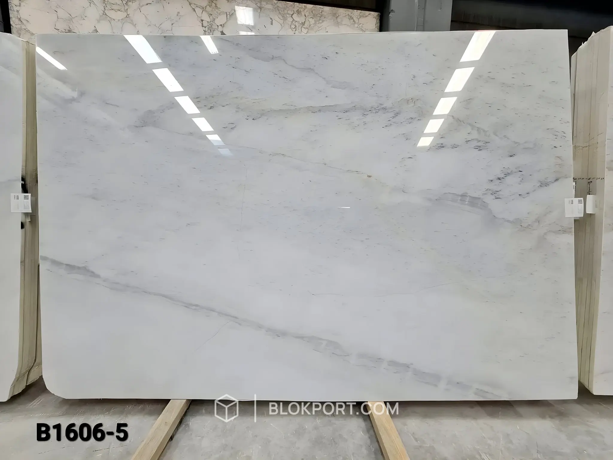 Bianco Allegro Lucidato Marmo, foto 1 di 3