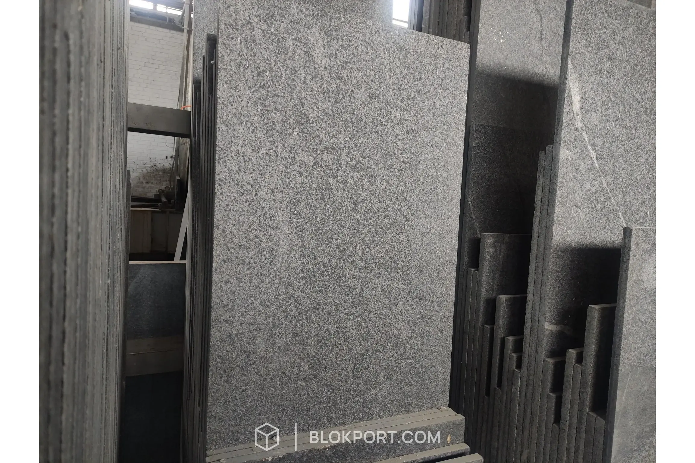 Tiger Black Flamed Granite