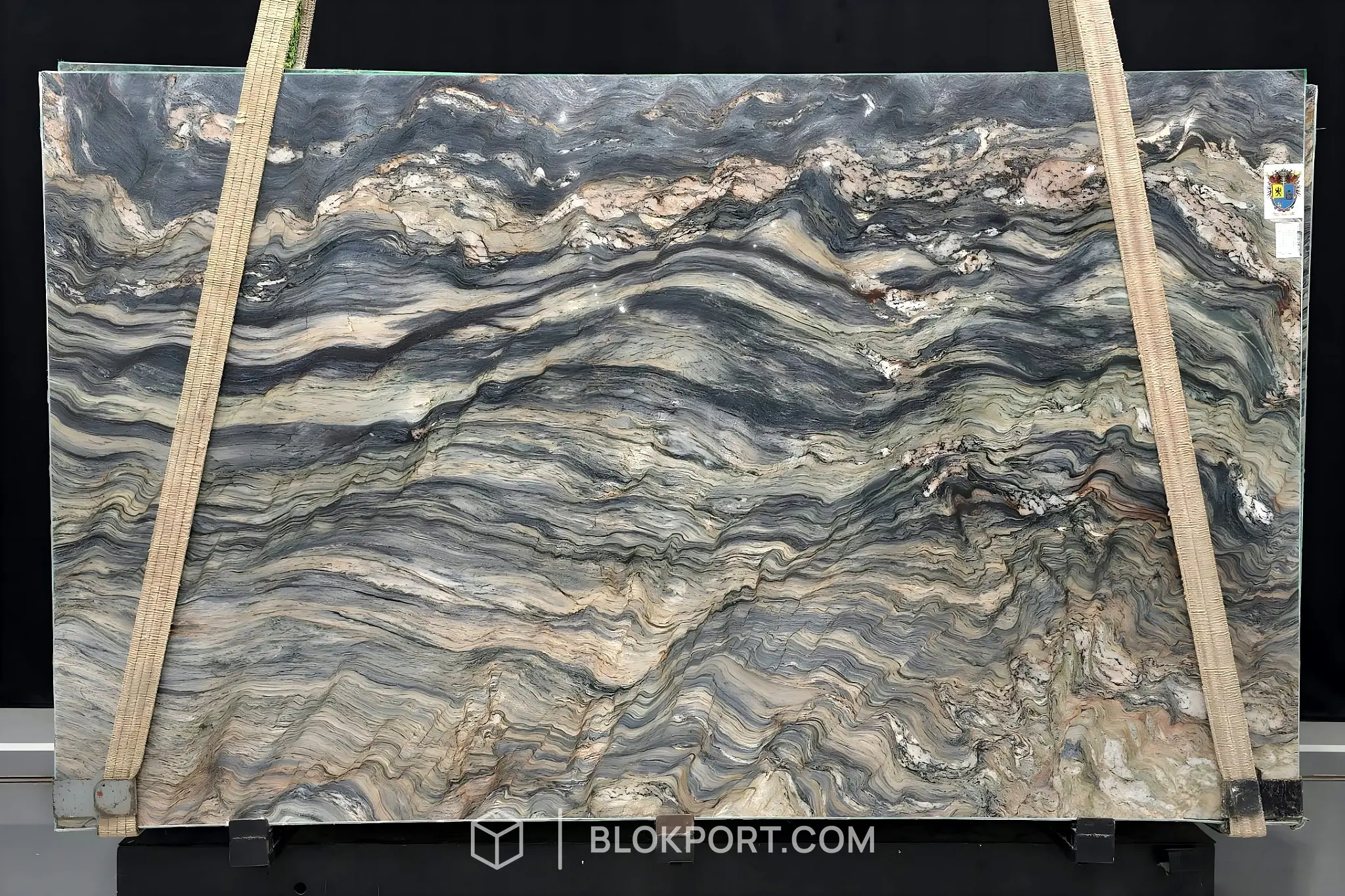 Fusion Multicolor Lucidato Quarzite, foto 1 di 2