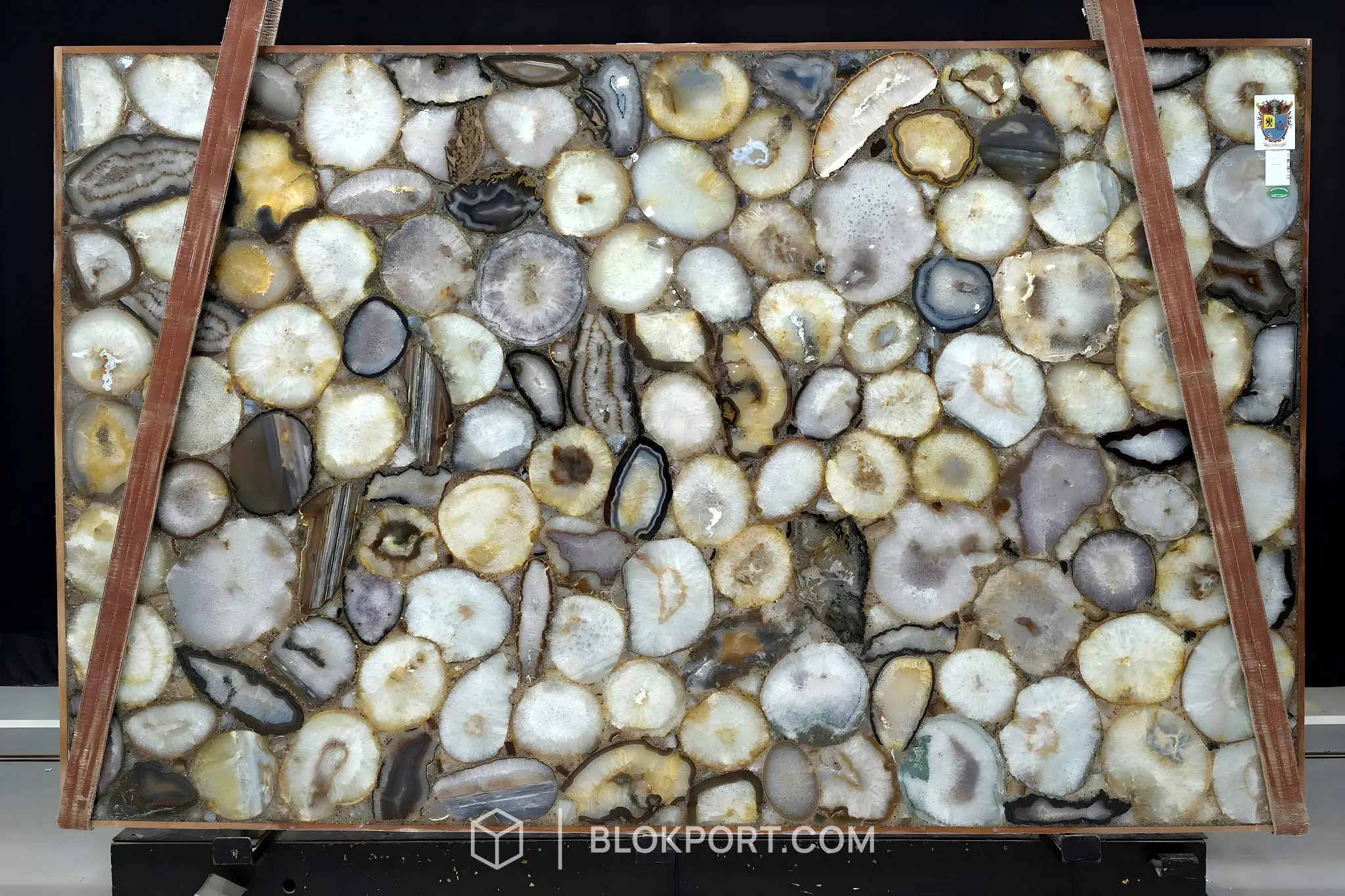 Agata Natural Poli Agate
