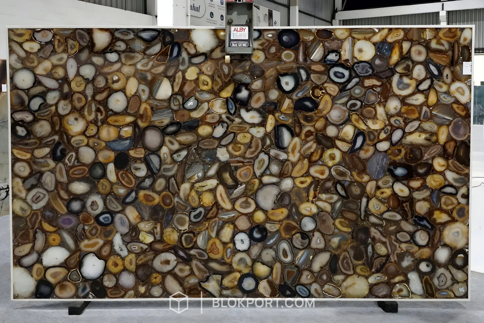 Agata Brown Polished Agate
