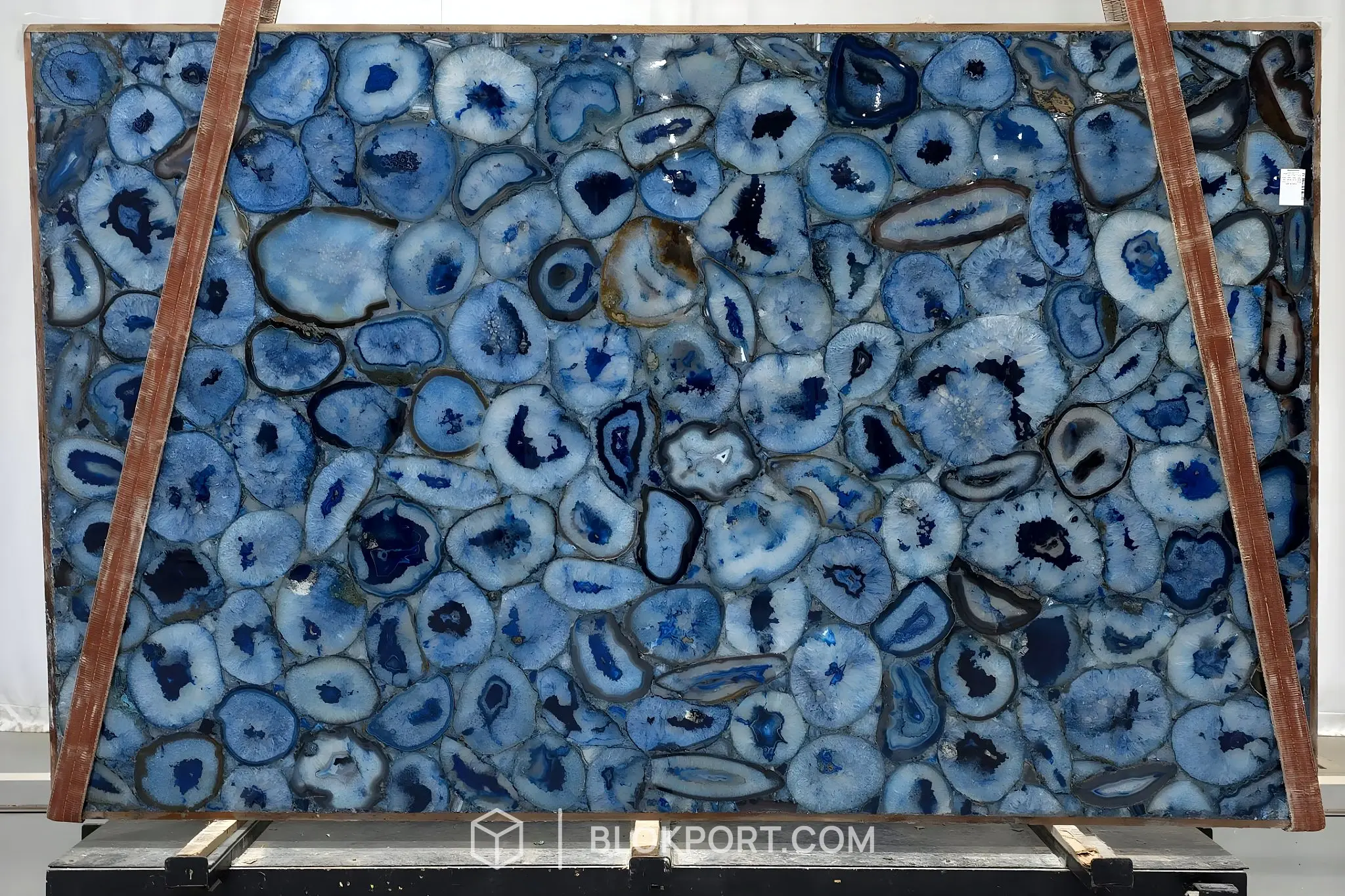 Agata Blue Polished Agate