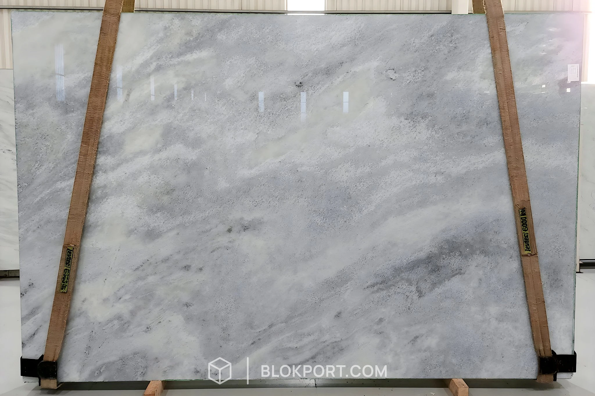 Bianco Impala Polished Marble