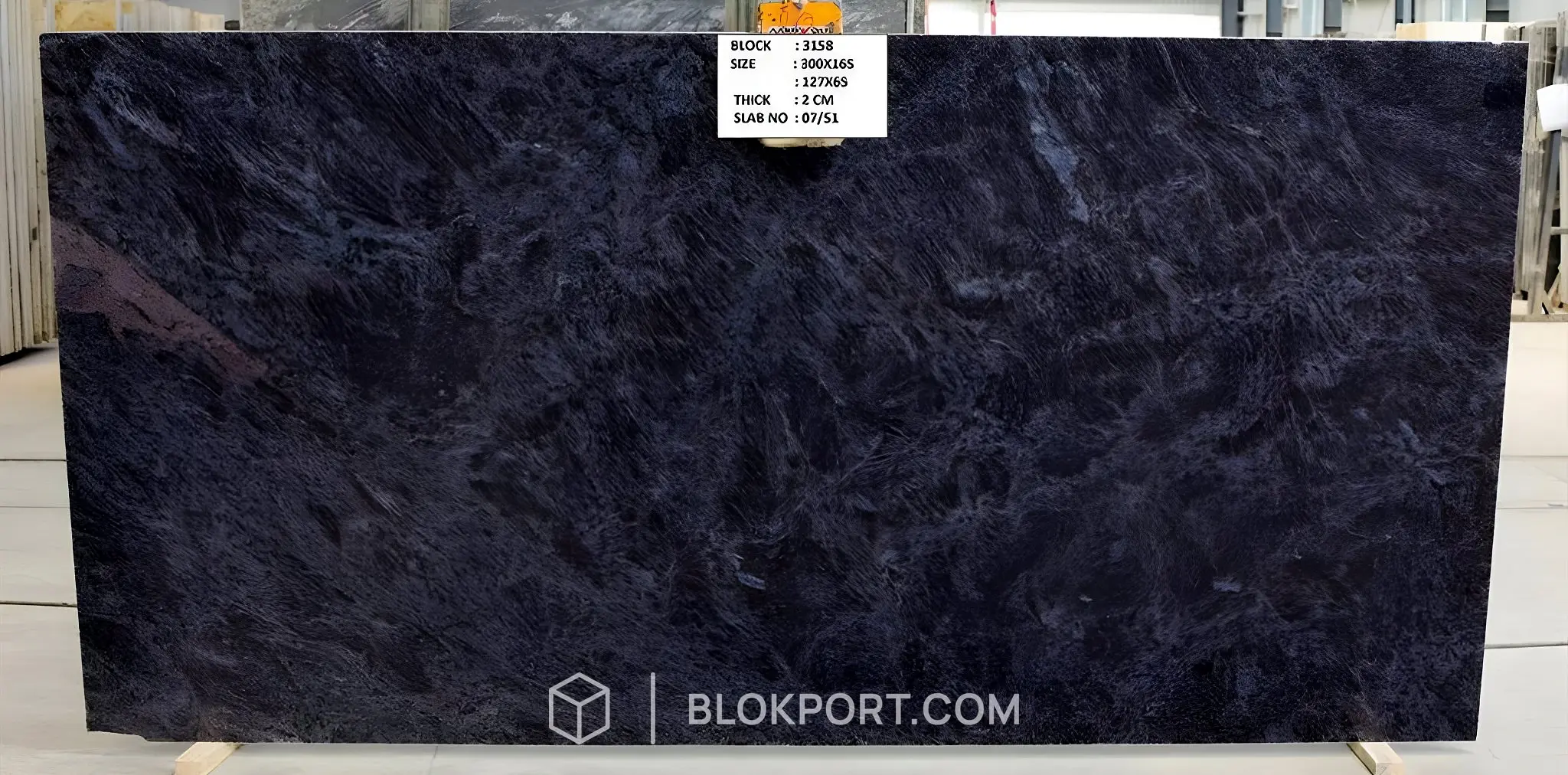 Vizag Blue Poli Granit, photo 1 sur 5