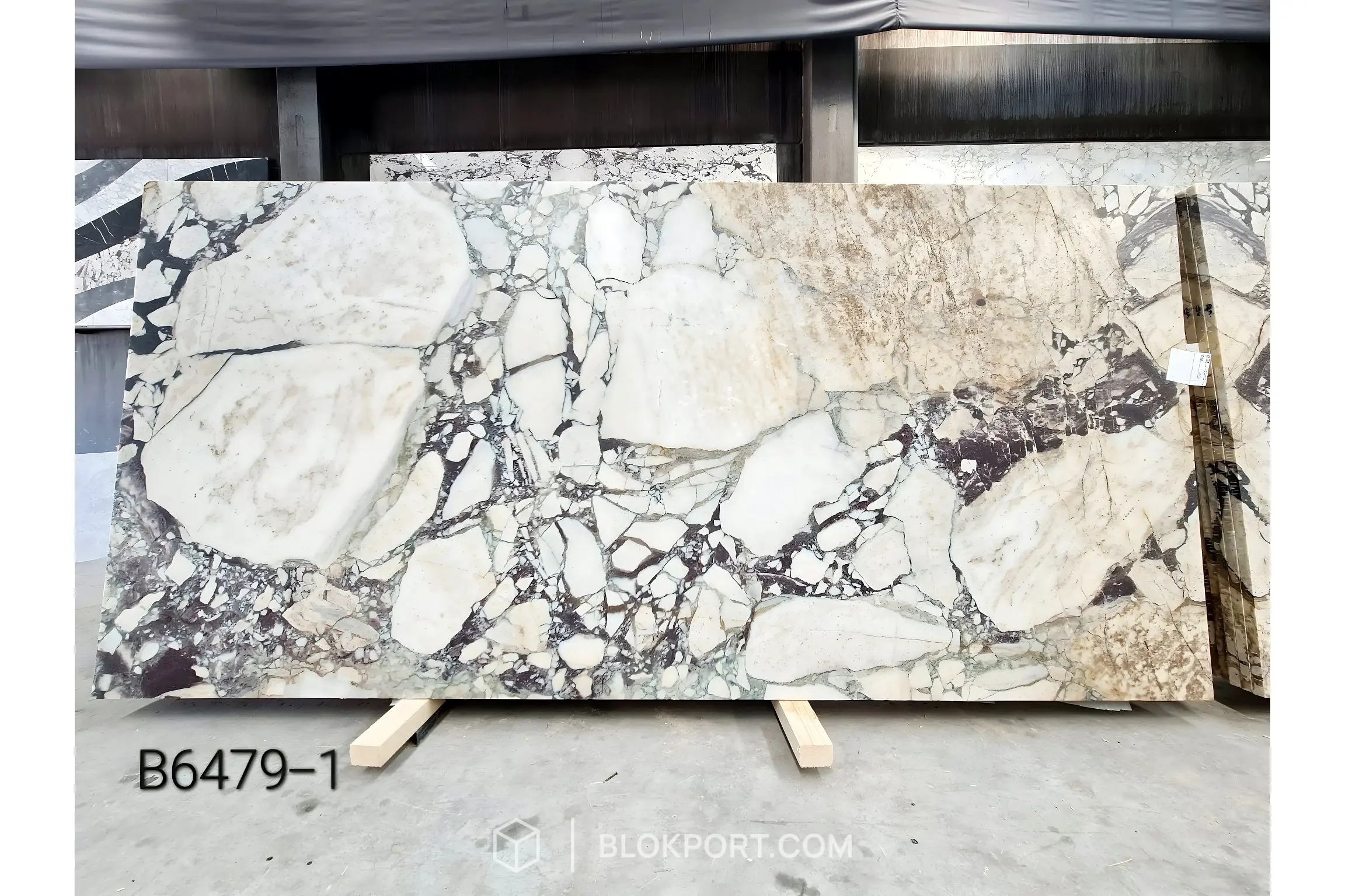 Calacatta Viola Brushed Marble