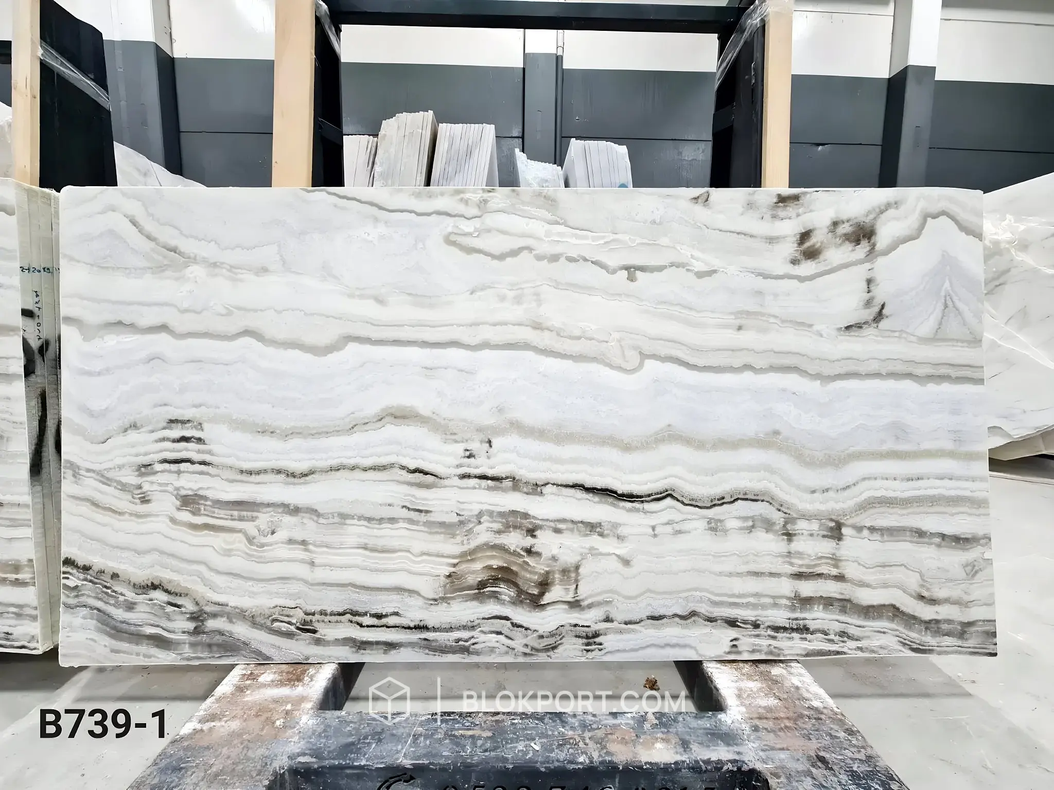 White Onyx Poliert, Foto 1 von 7