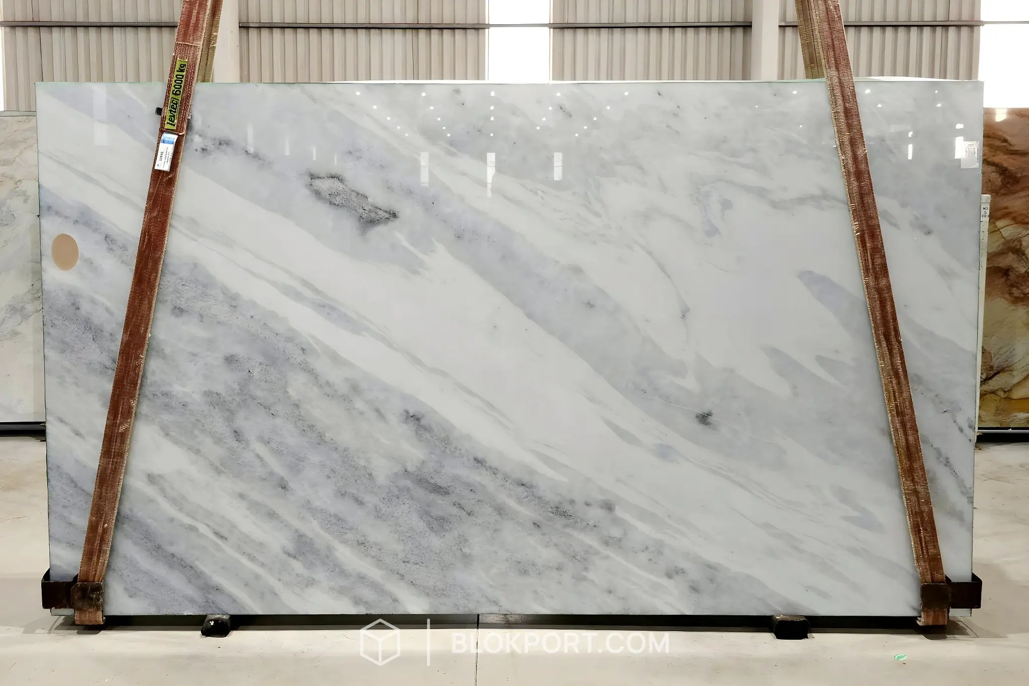 Bianco Impala Polished Marble