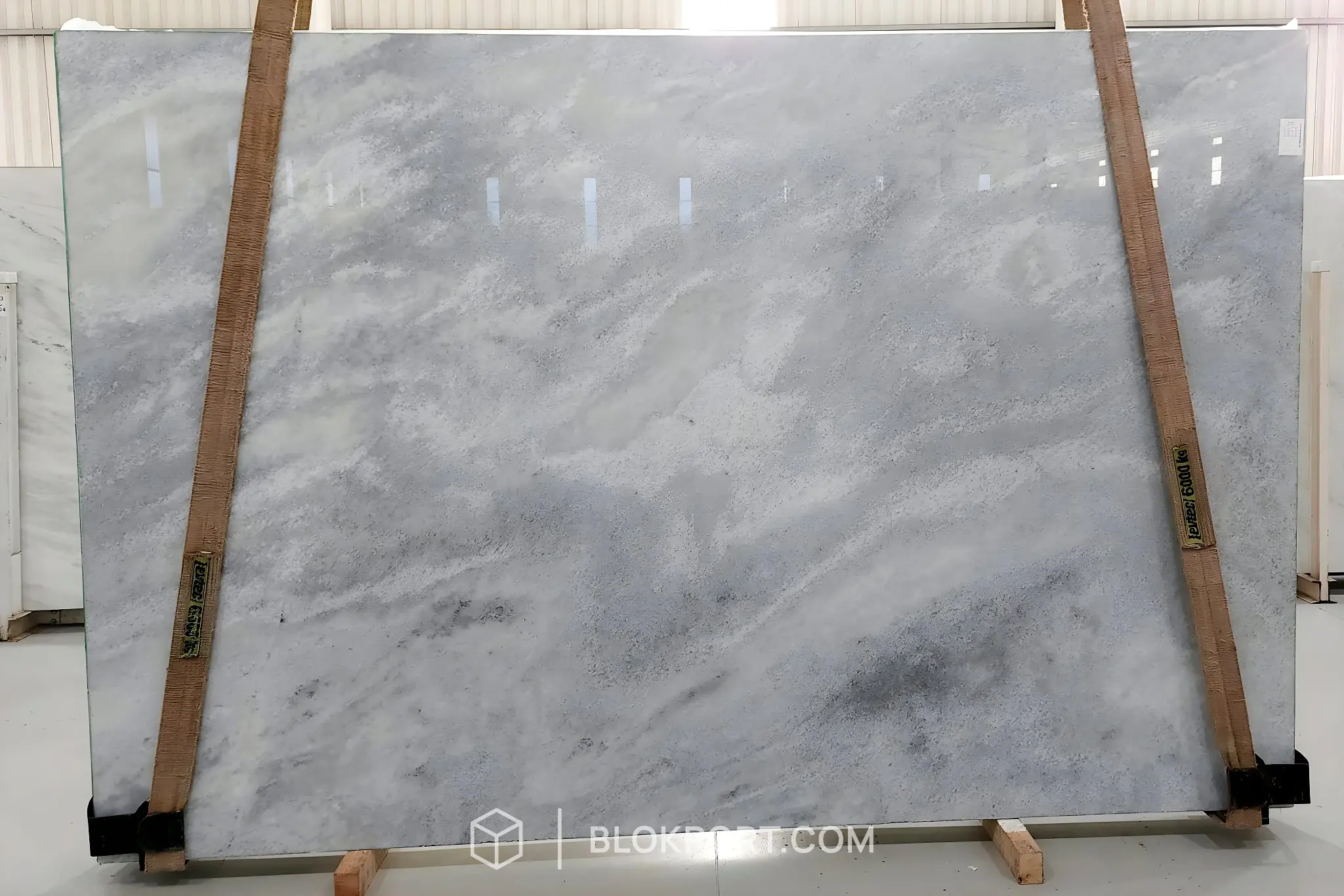 Bianco Impala Polished Marble