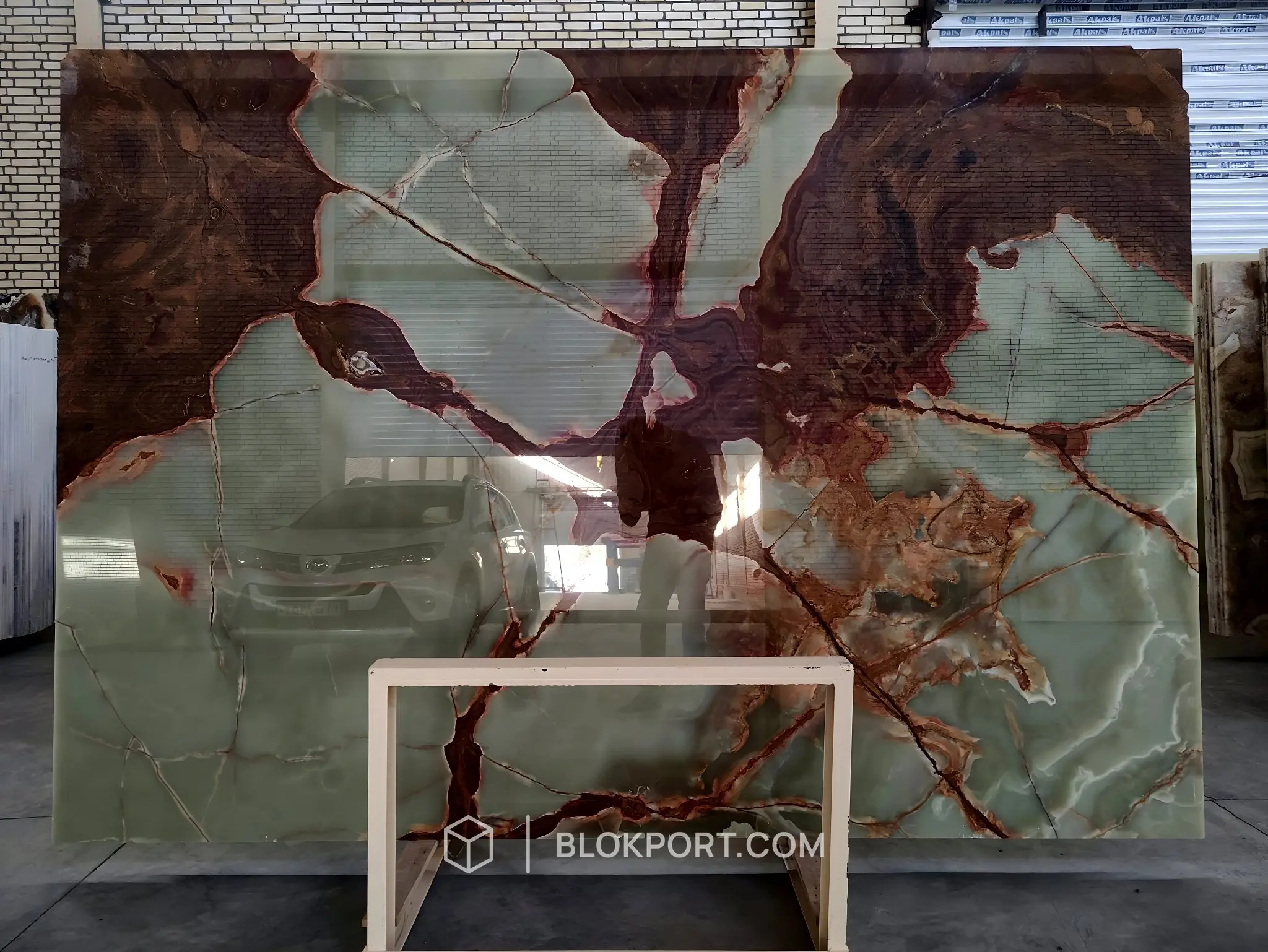 Iran Light Green Poli Onyx, photo 1 sur 3