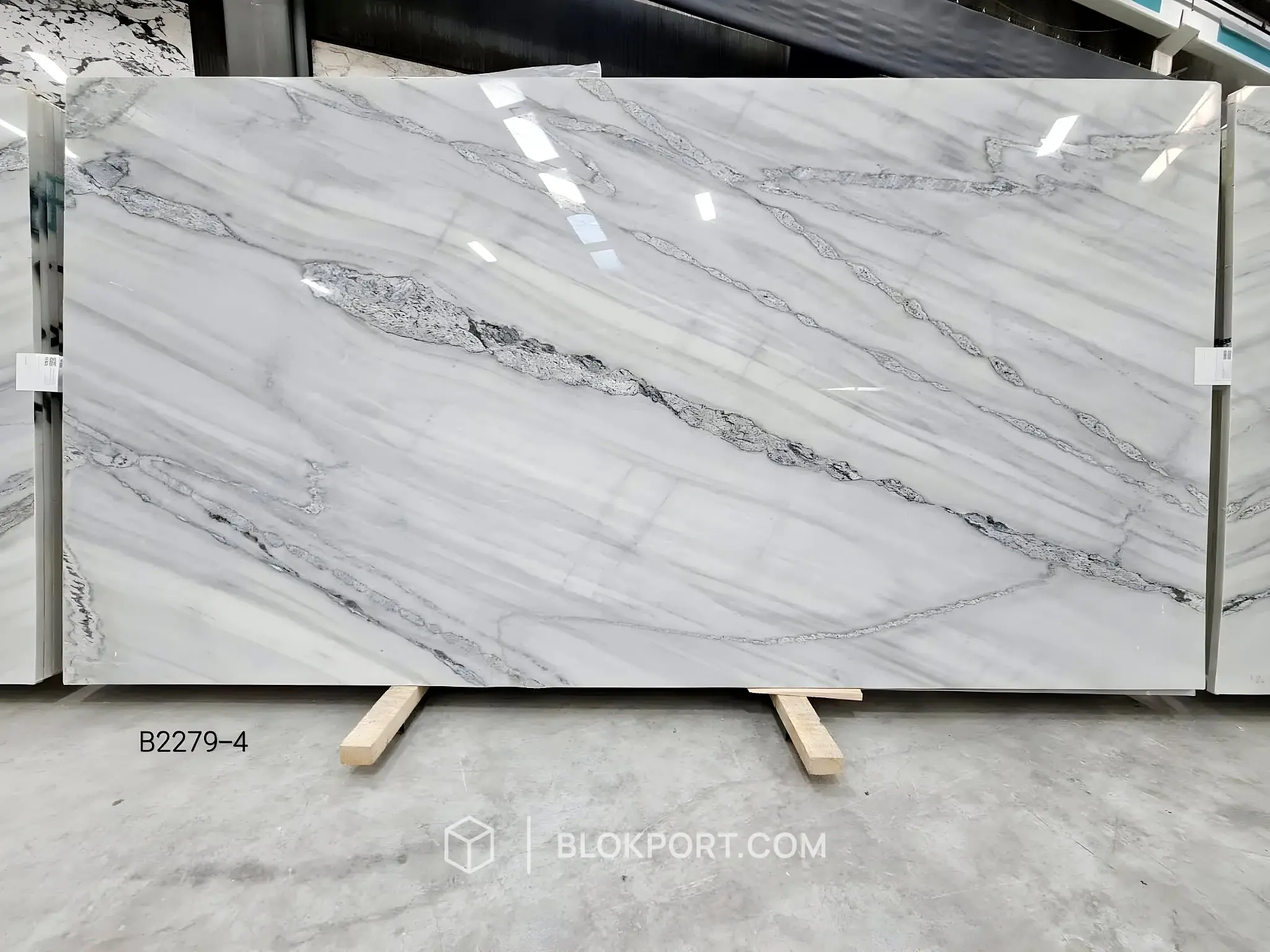 Platinum White Poliert Marmor, Foto 1 von 8